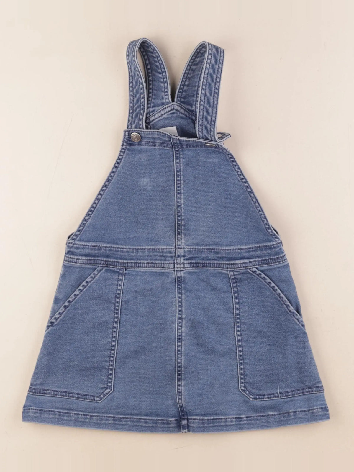 Petit Bateau - robe bleu - 6 ans