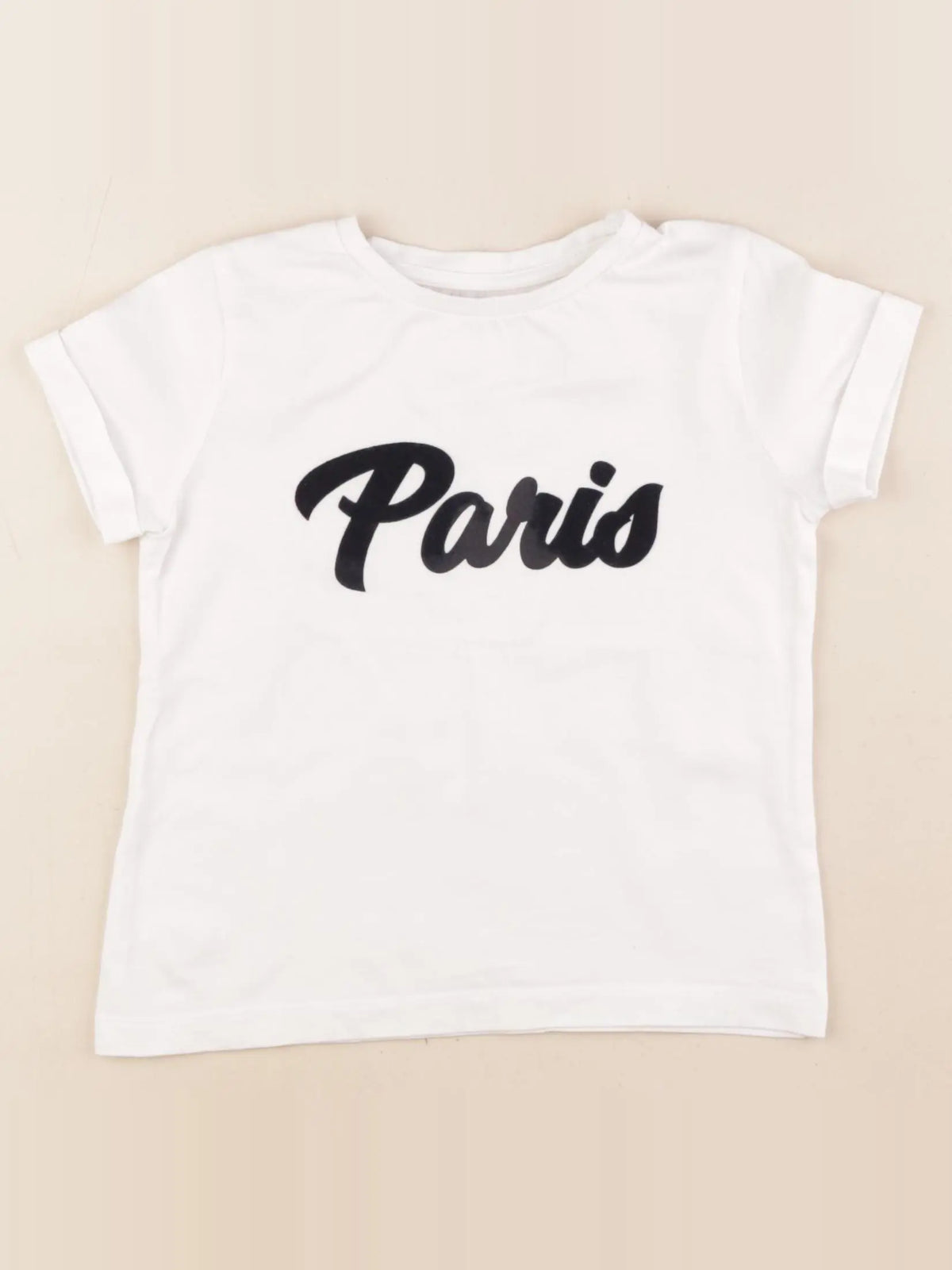 Monoprix - tee-shirt blanc - 4 ans