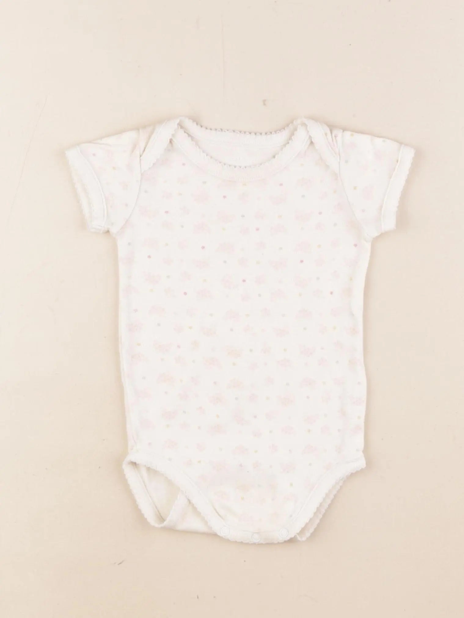 Boutchou - body velours beige - 9 mois