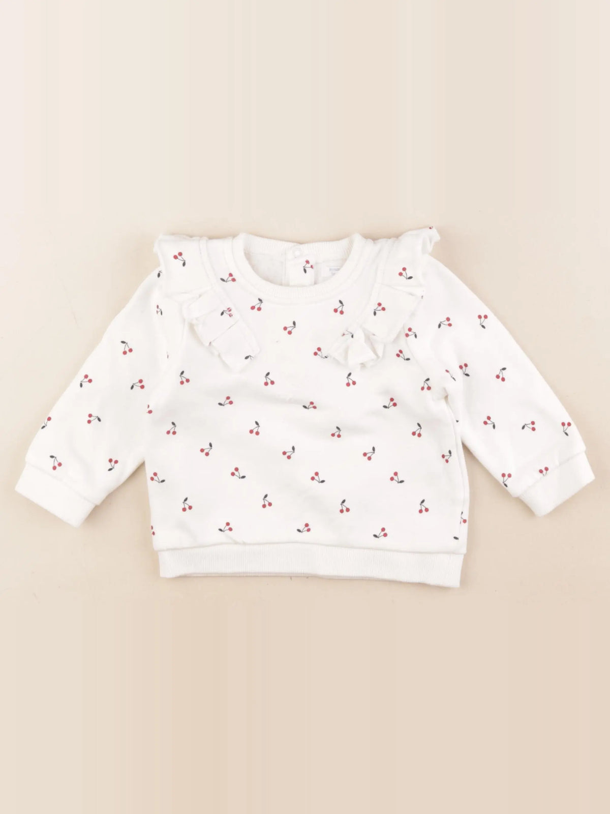 Boutchou - sweat beige - 12 mois