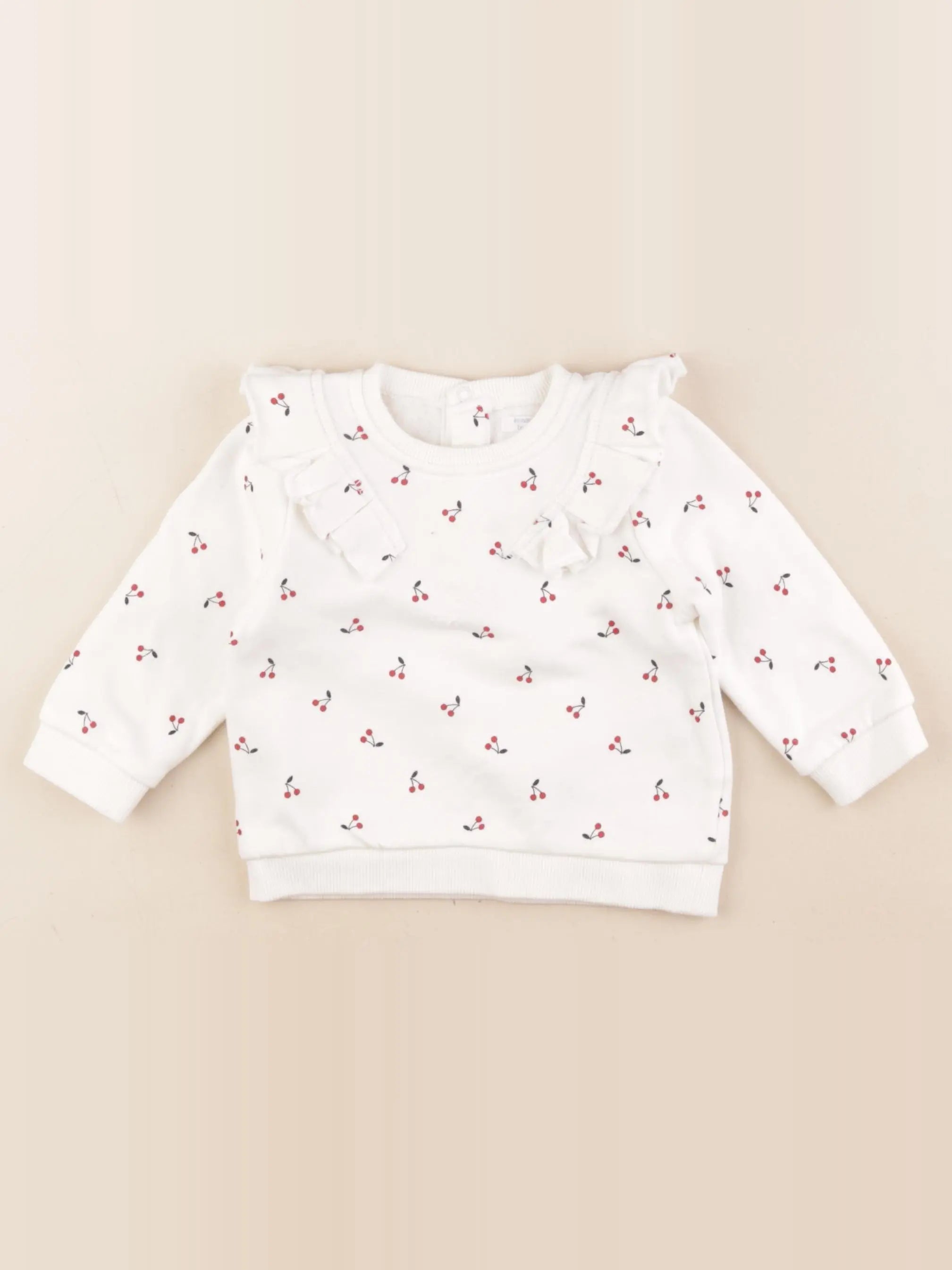 Boutchou - sweat beige - 12 mois