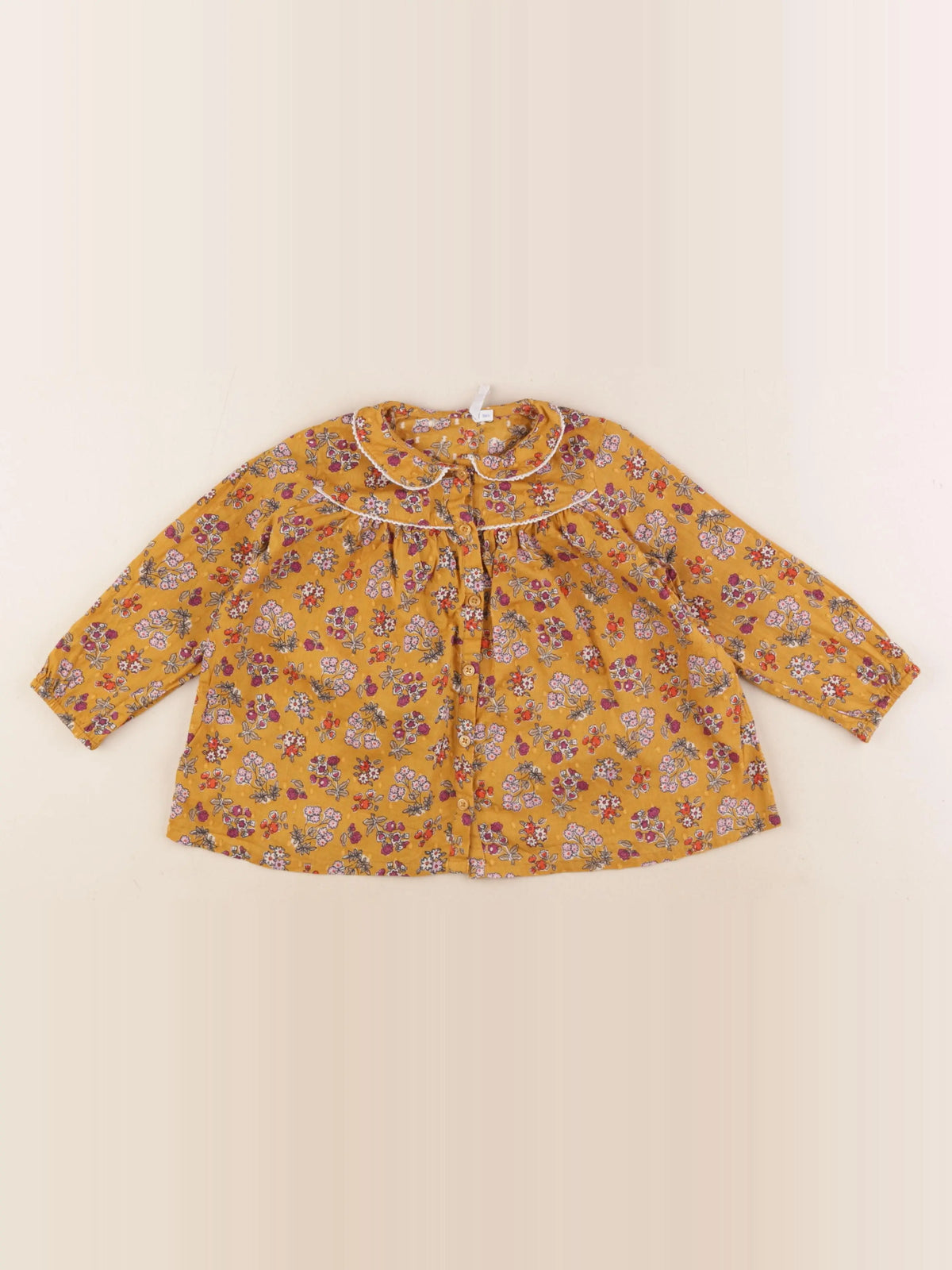 Boutchou - blouse jaune - 36 mois