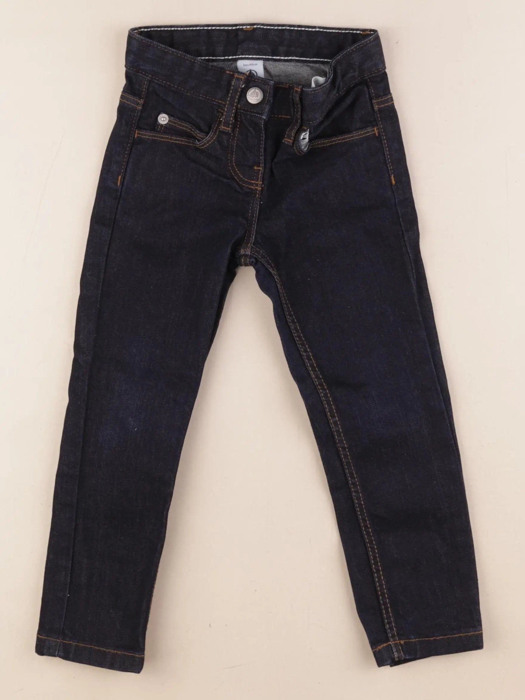 Petit Bateau - jean bleu - 3 ans