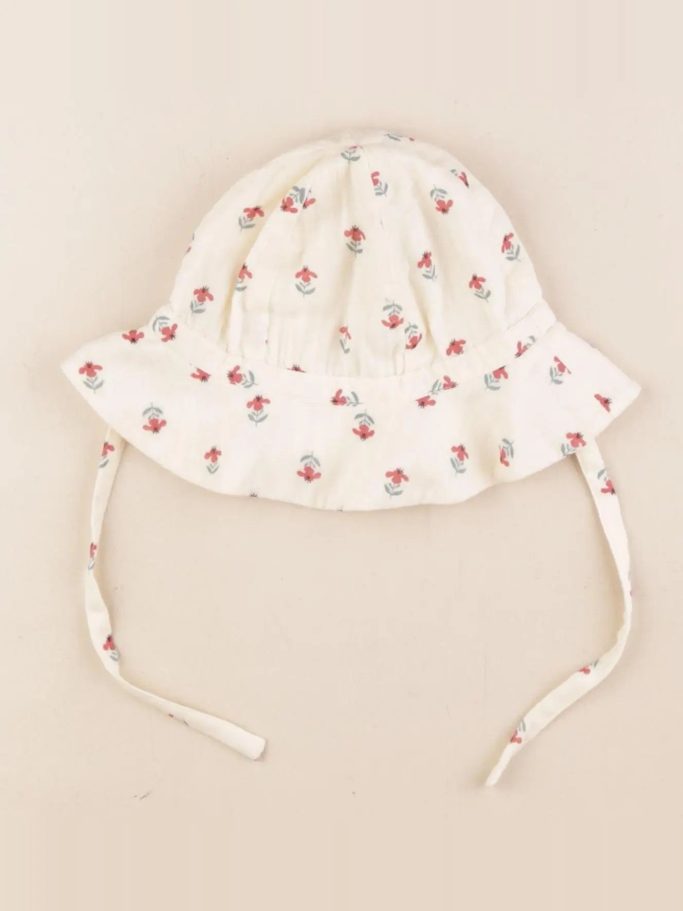Petit Bateau - chapeau beige - 12/18 mois