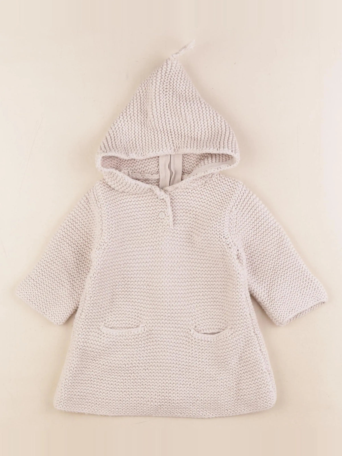 Bonpoint - robe beige - 3 mois