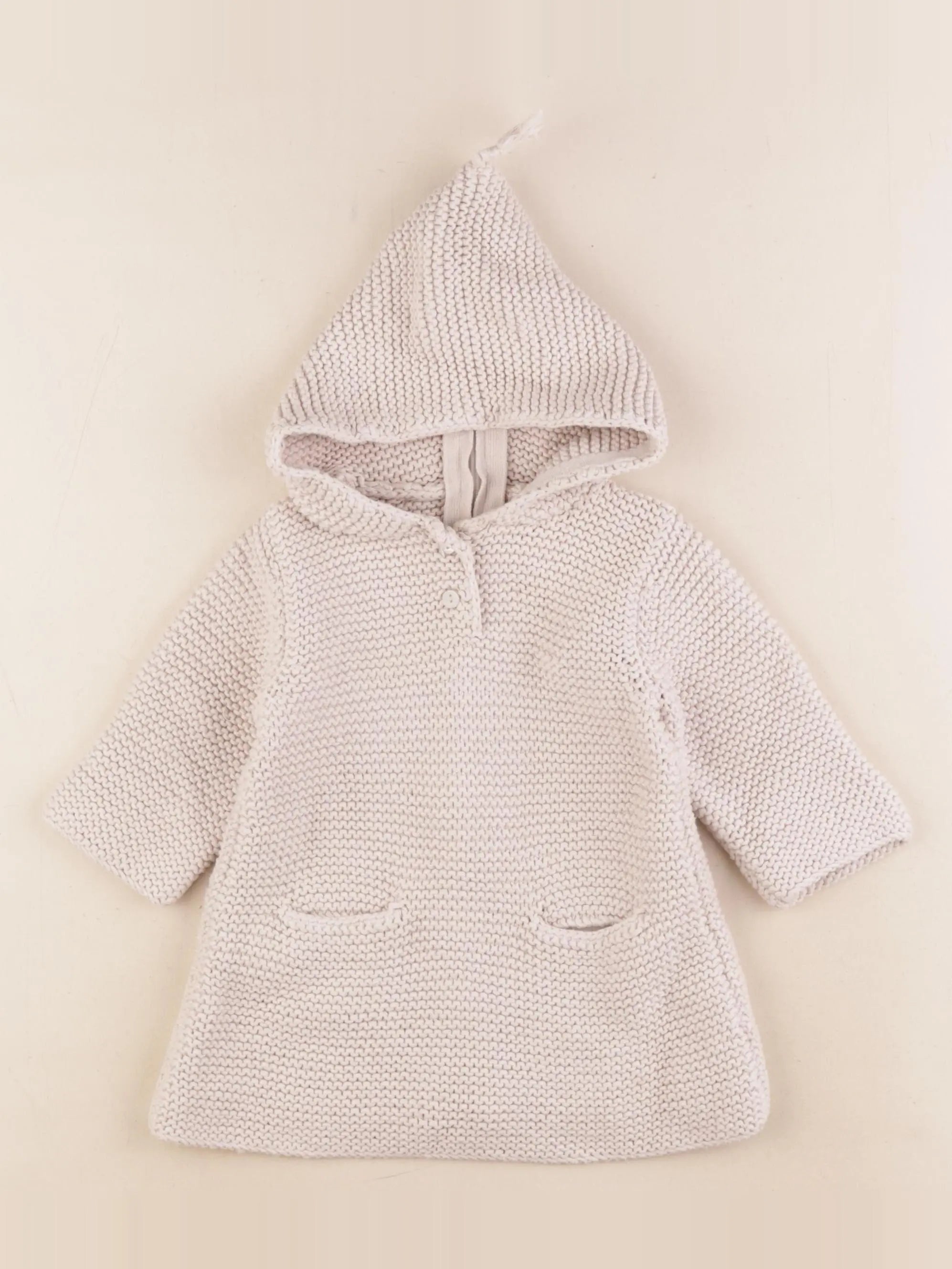 Bonpoint - robe beige - 3 mois