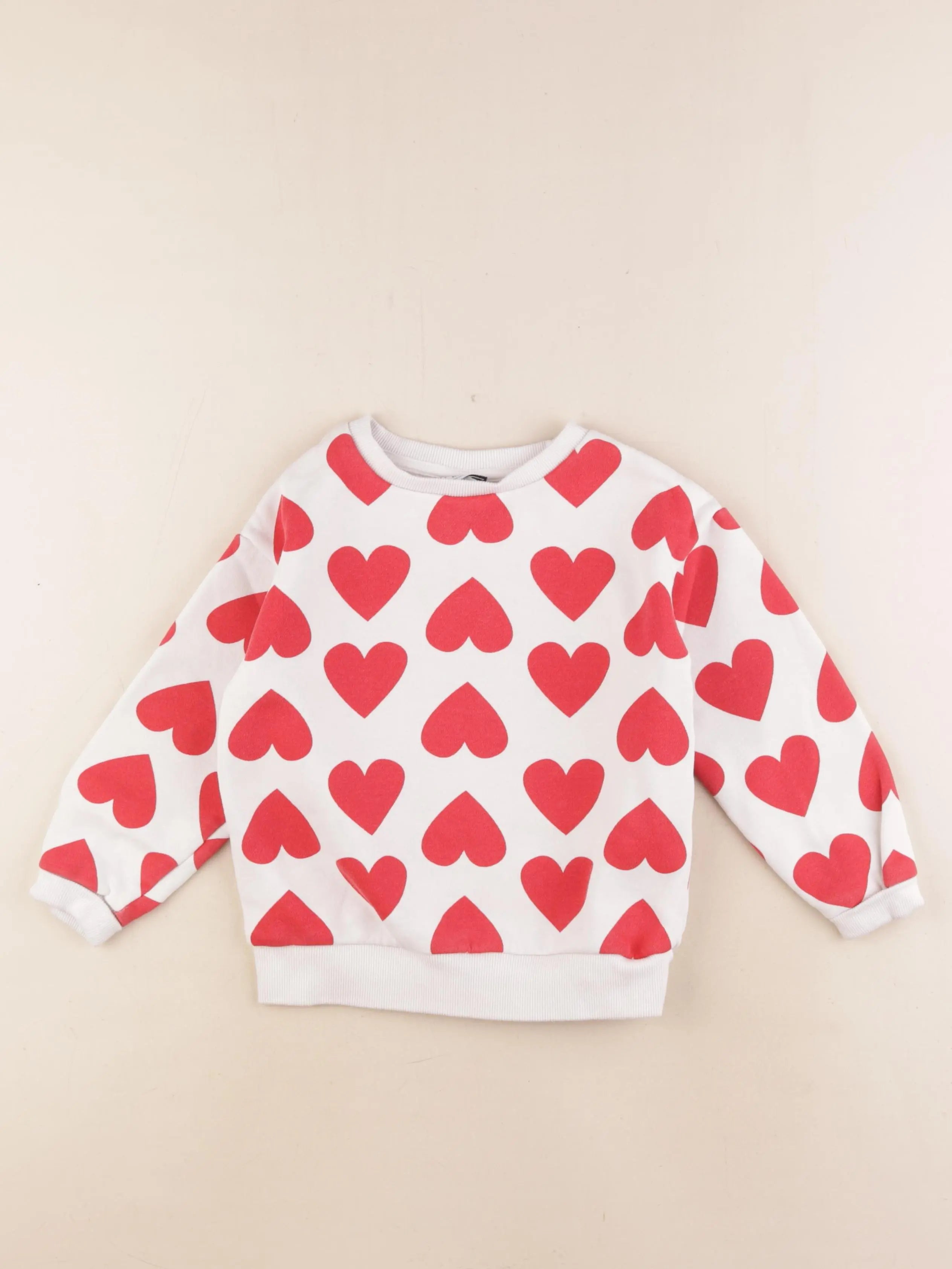Tape à l'oeil - sweat rouge - 5 ans