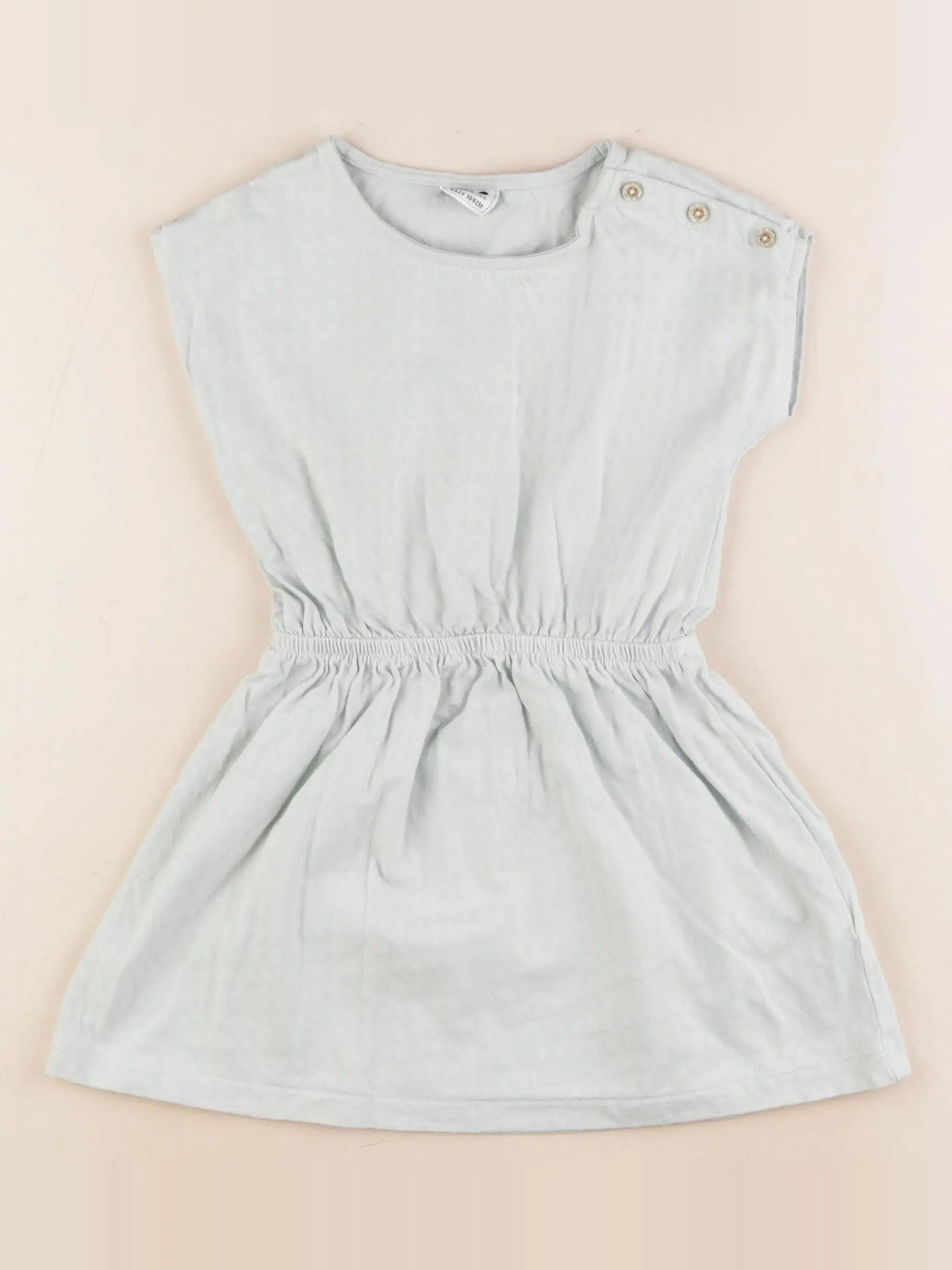 Tape à l'oeil - robe beige, vert - 4 ans