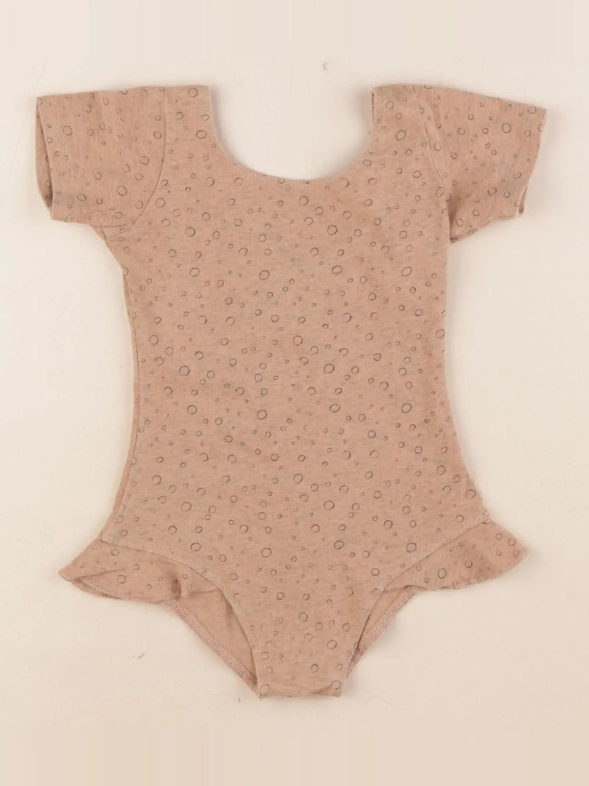 Rylee + Cru - body tee-shirt marron - 2/3 ans