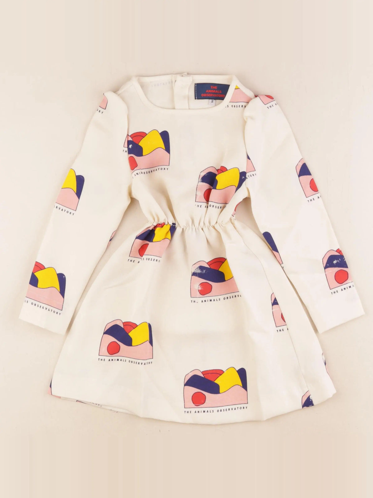 The animals observatory - robe beige - 2 ans