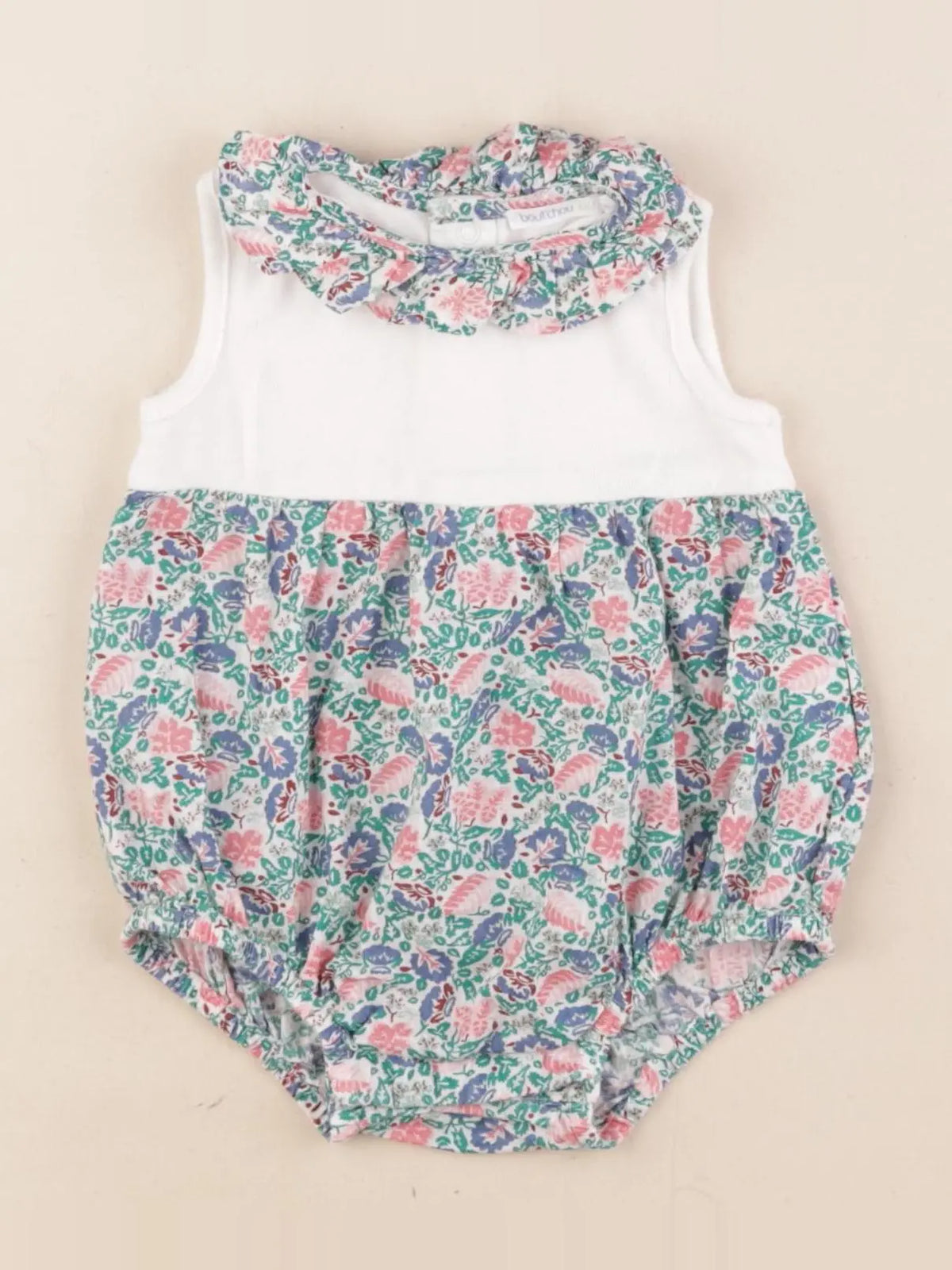 Boutchou - combinaison vert - 1 mois