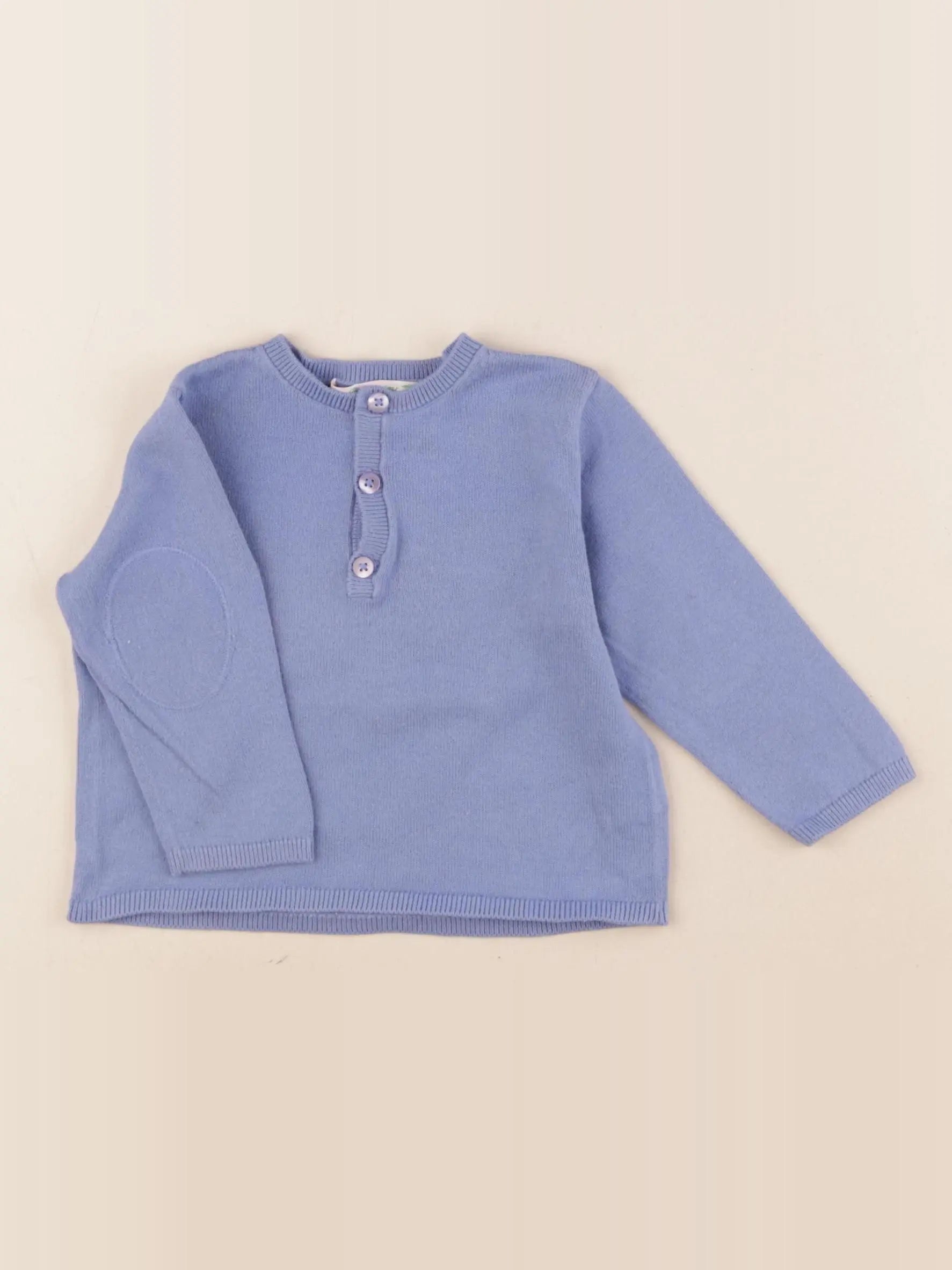 Bonpoint - pull bleu - 18 mois