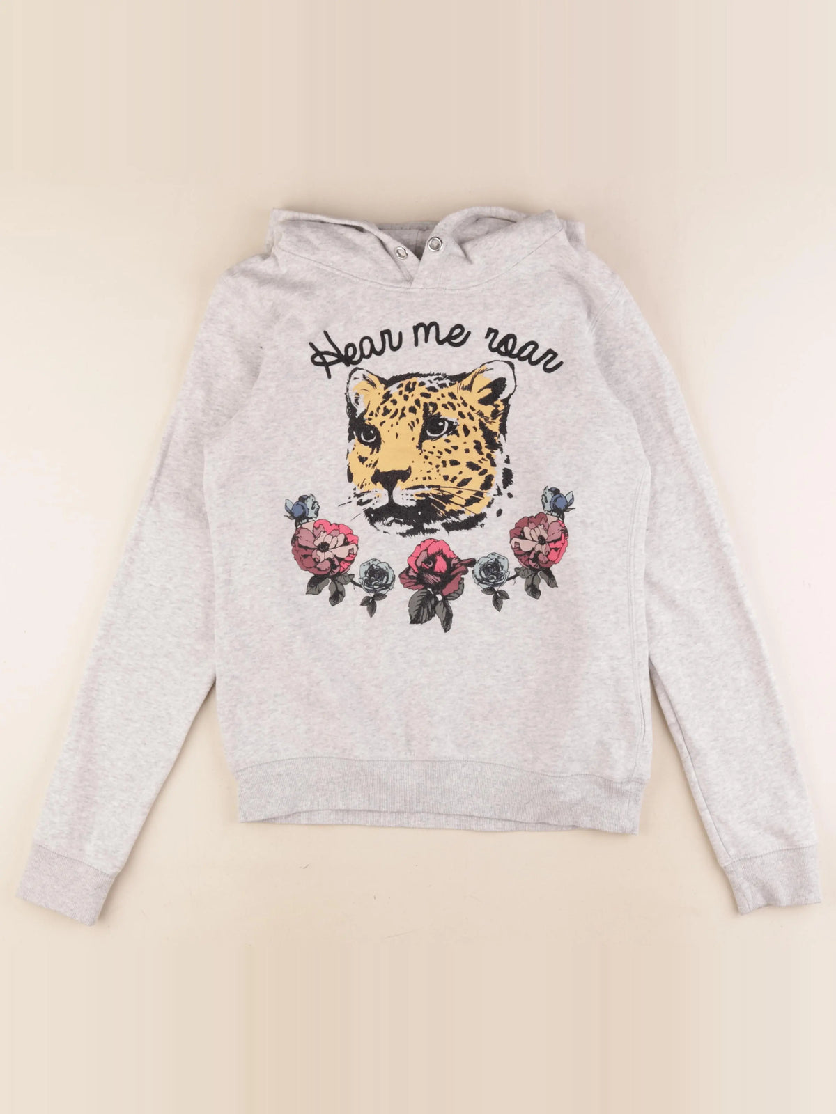 H&M - sweat gris - 12/14 ans
