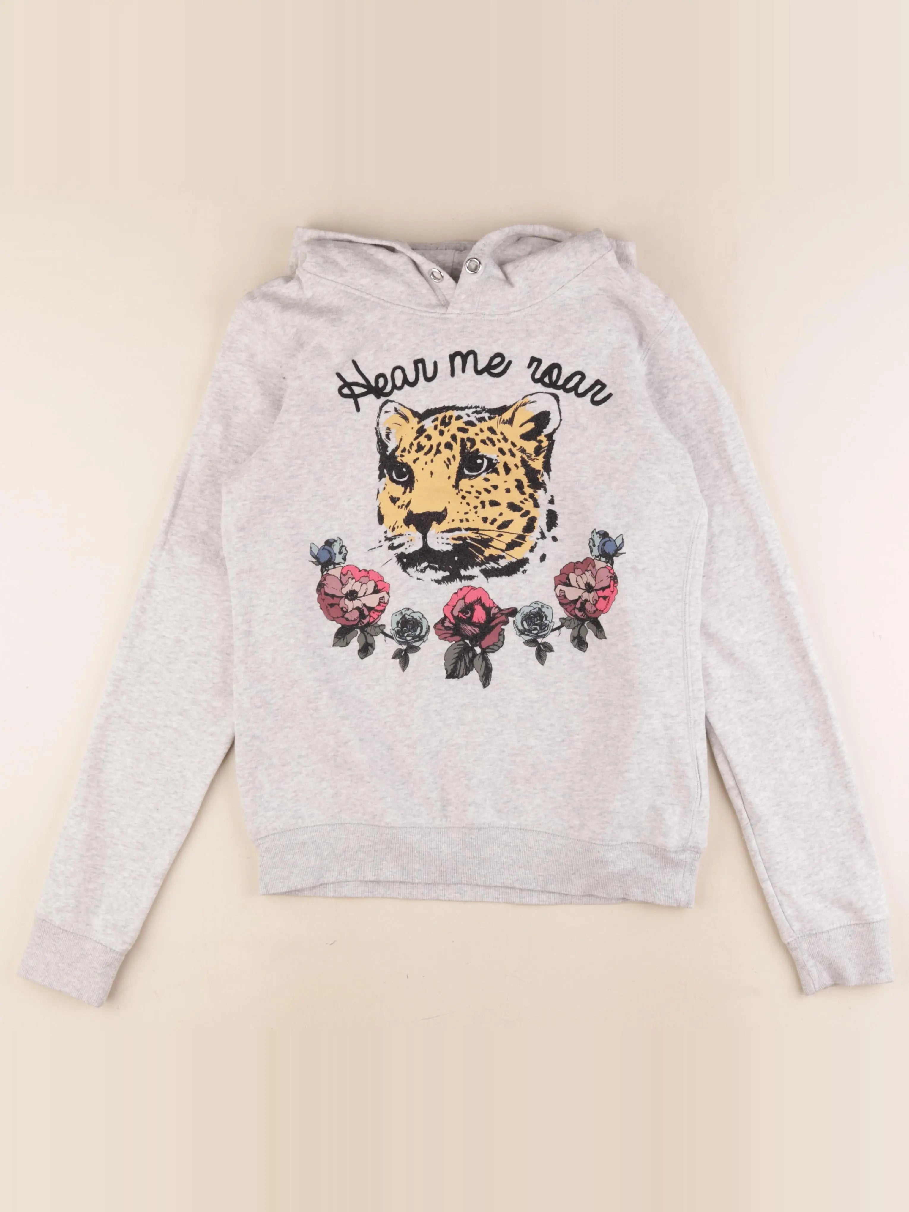 H&M - sweat gris - 12/14 ans