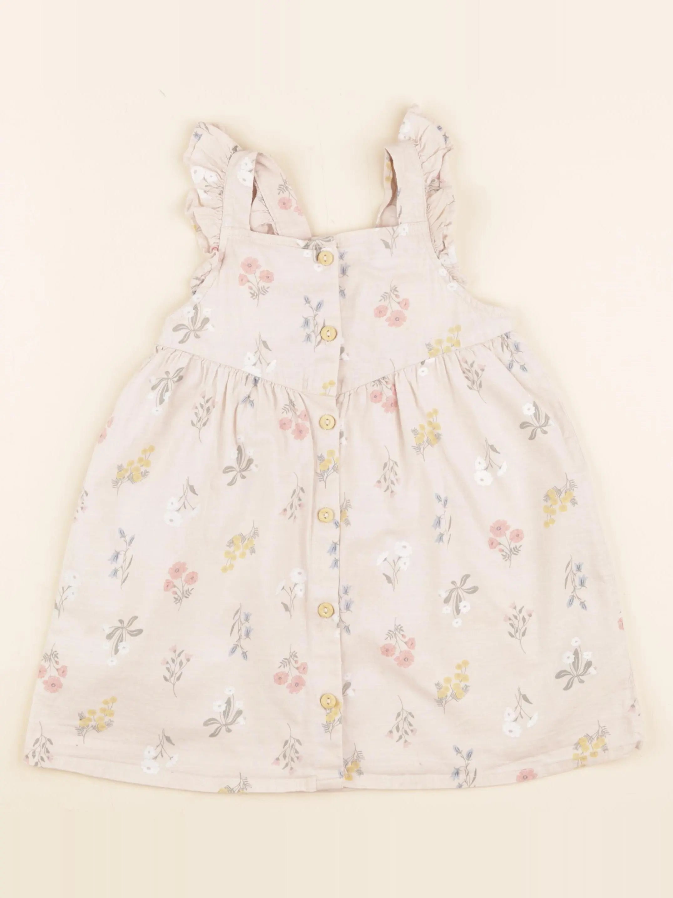 H&M - robe rose - 2/3 ans
