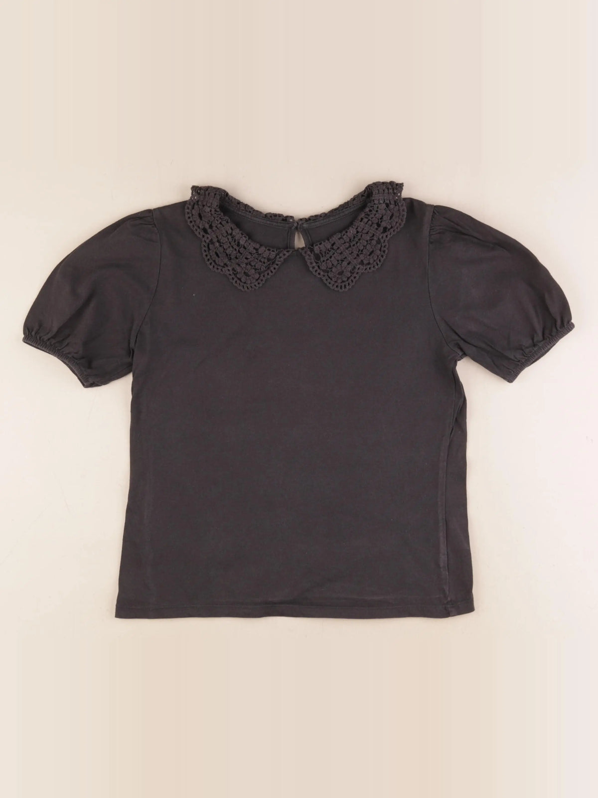 H&M - tee-shirt gris - 8/10 ans