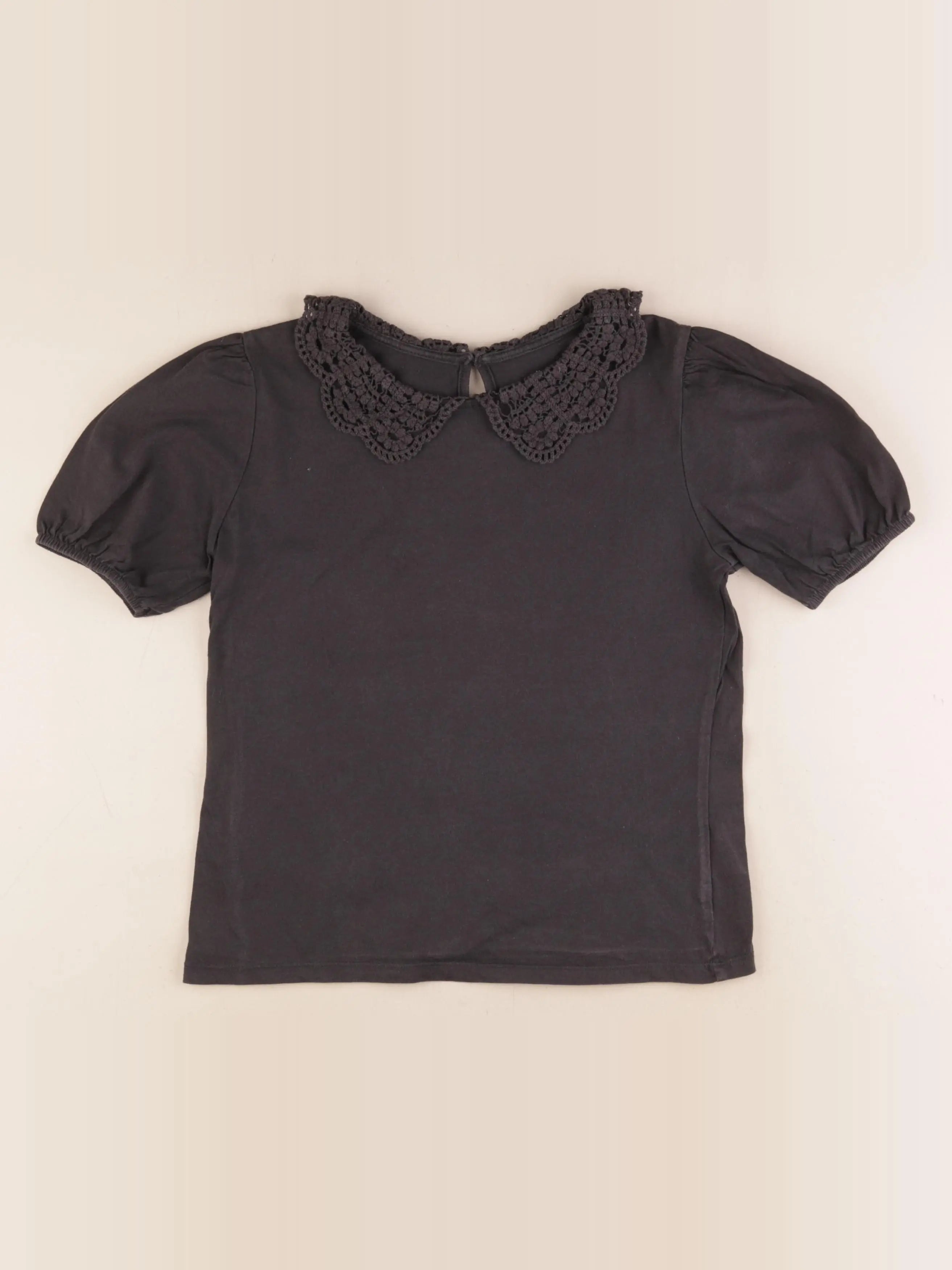 H&M - tee-shirt gris - 8/10 ans
