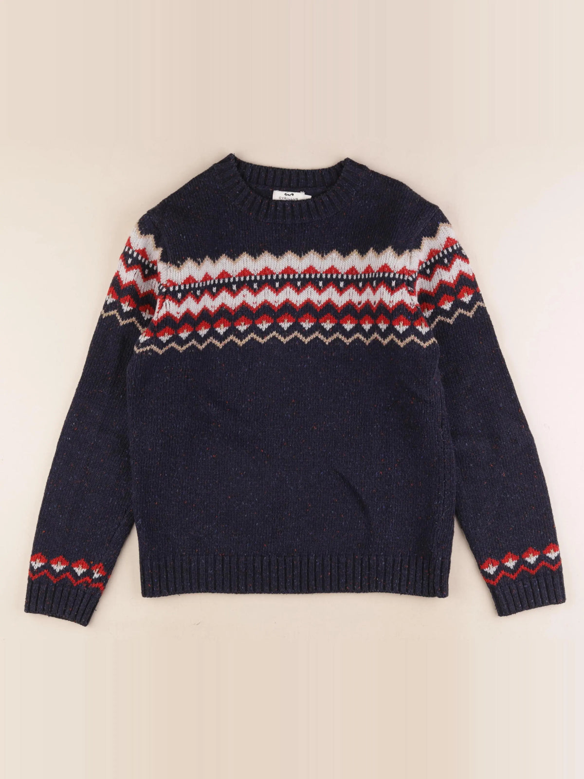 Cyrillus - pull bleu - 14 ans