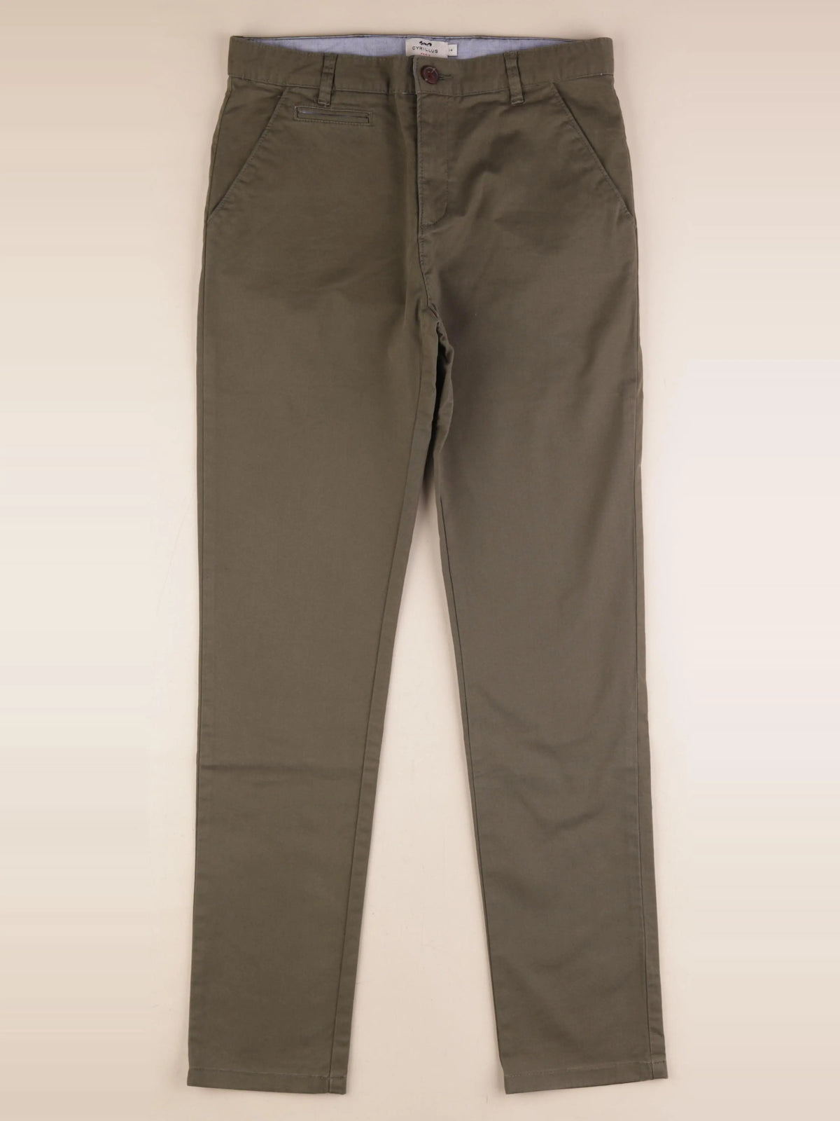 Cyrillus - pantalon vert - 14 ans
