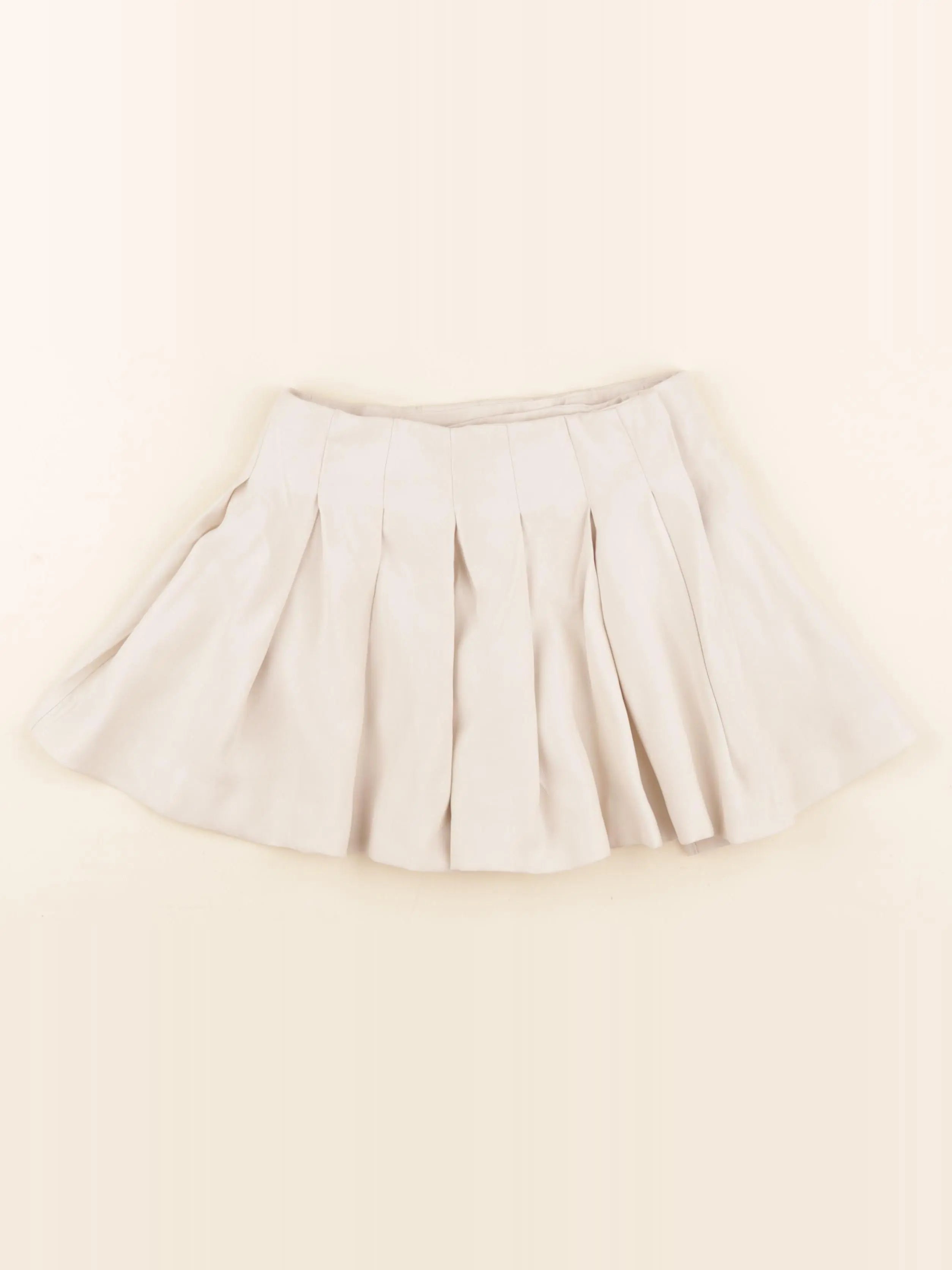 Zara - jupe beige - 8 ans