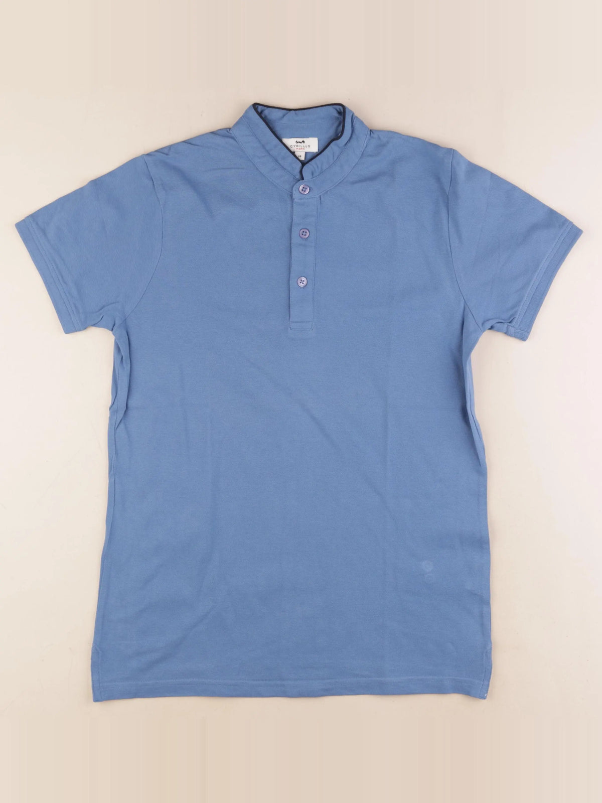 Cyrillus - polo bleu - 13 ans