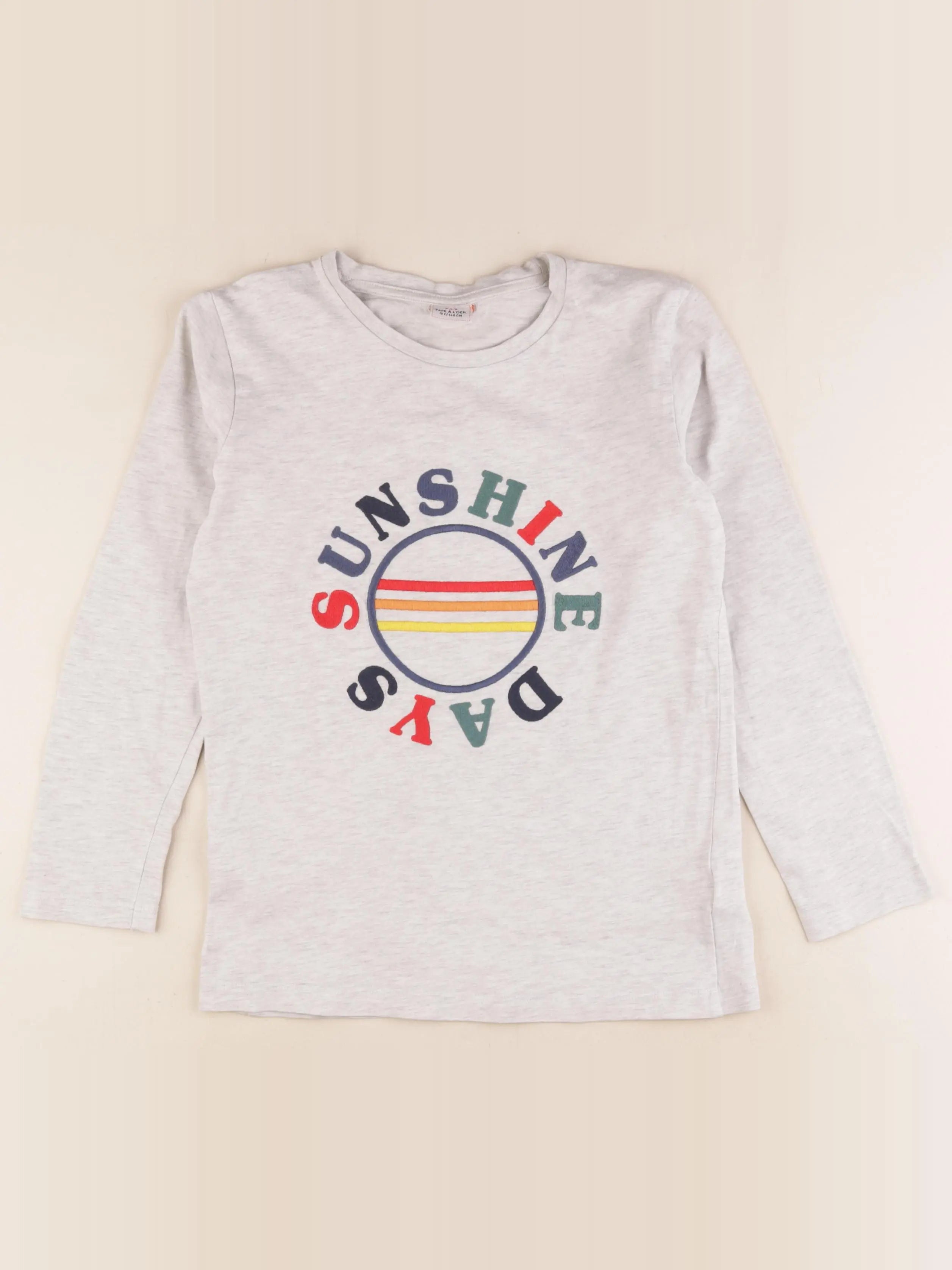 Tape à l'oeil - tee-shirt gris - 10 ans