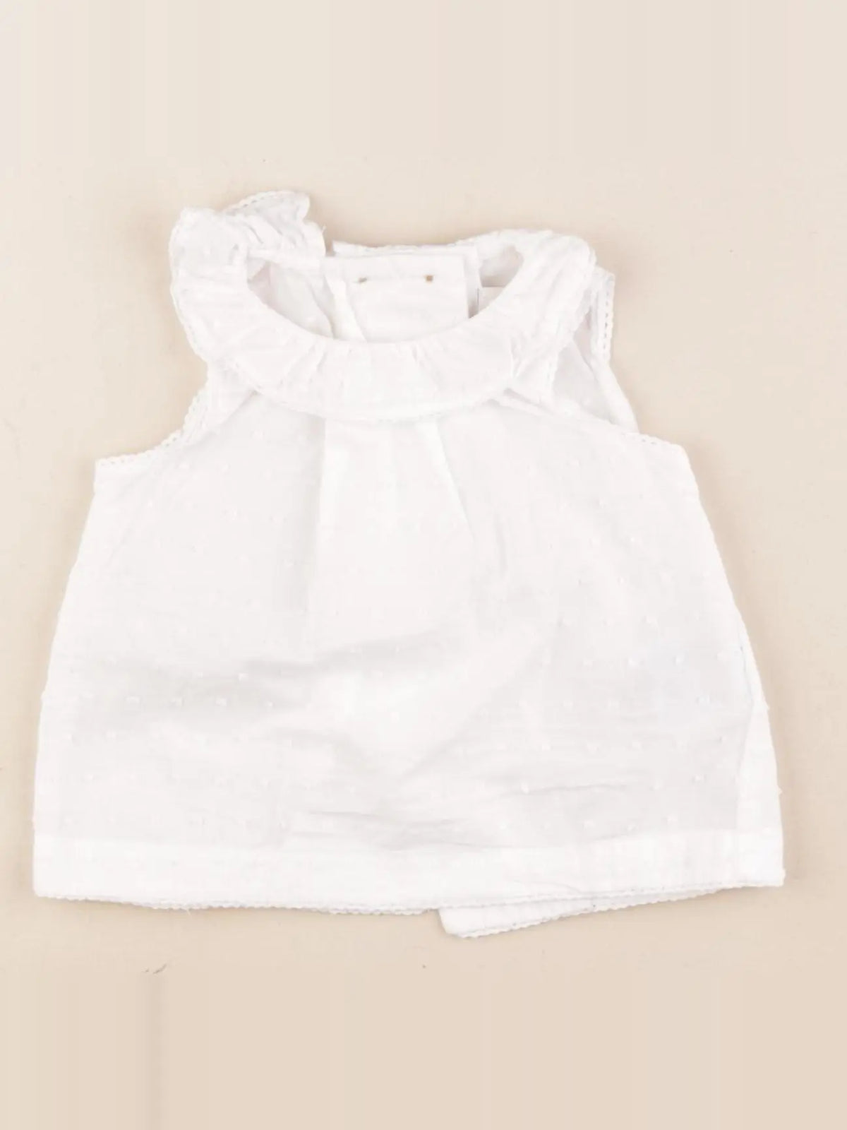 Cyrillus - blouse blanc - 6 mois