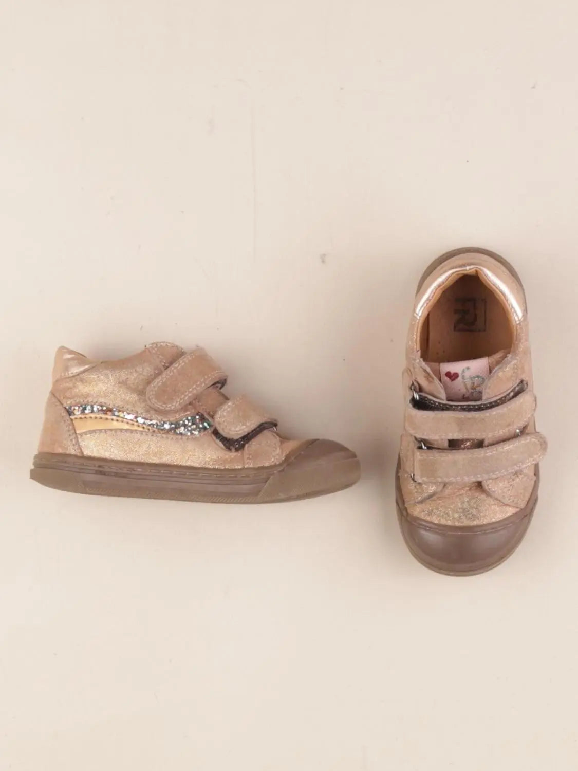 Romagnoli - baskets bronze - pointure 23