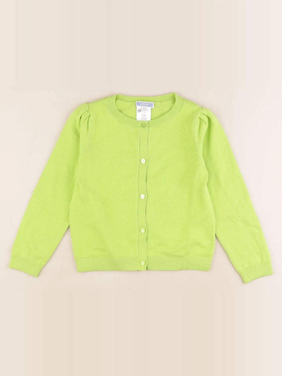 Jacadi - gilet vert - 6 ans