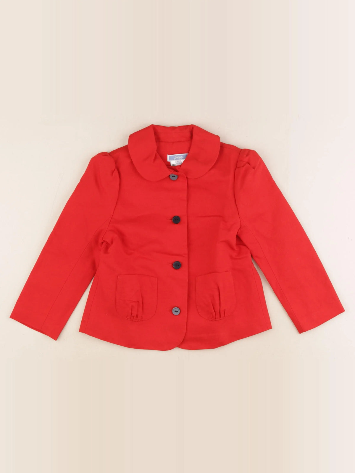 Jacadi - veste rouge - 4 ans