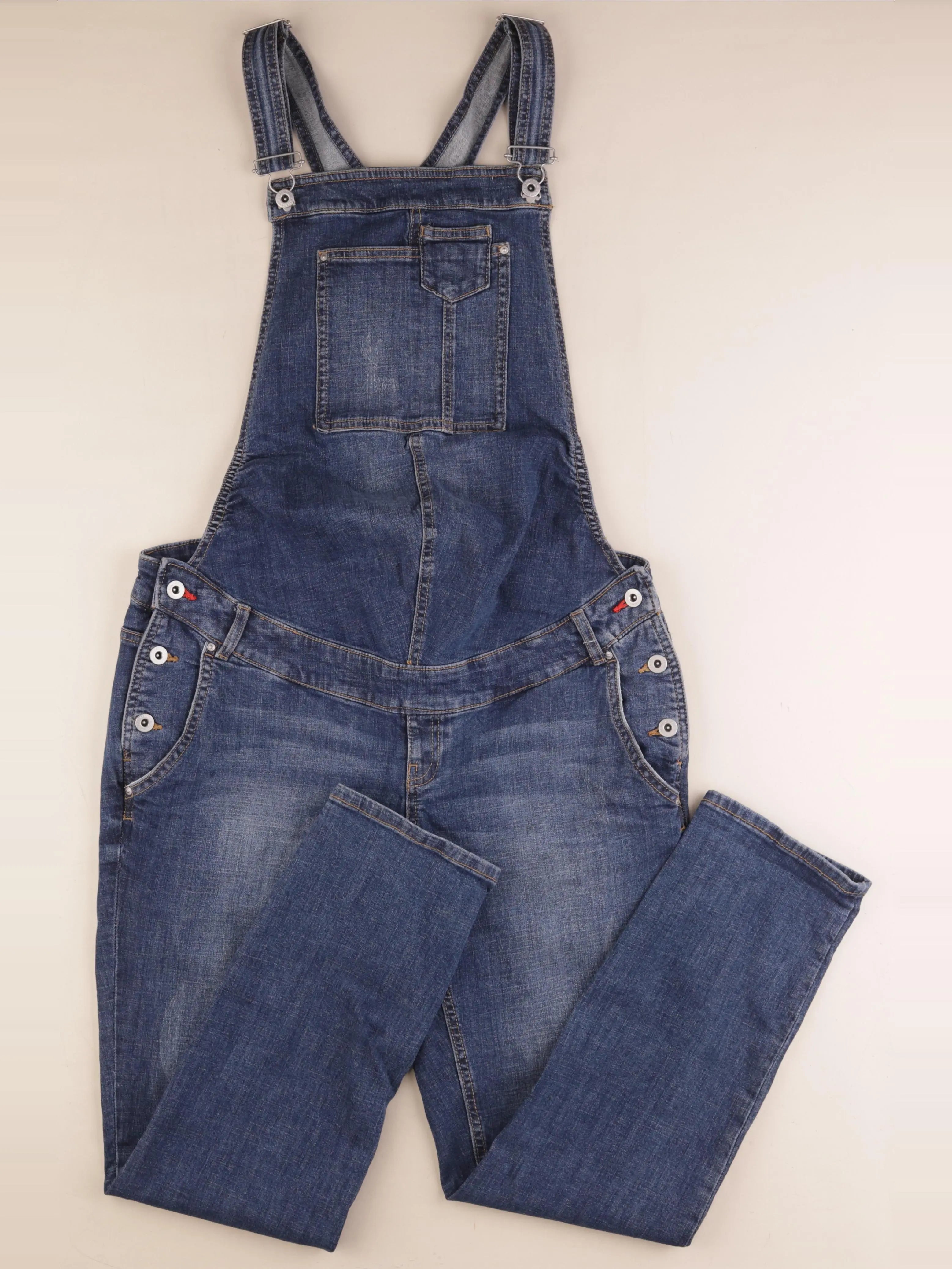 C&A maternité - salopette grossesse bleu - 38