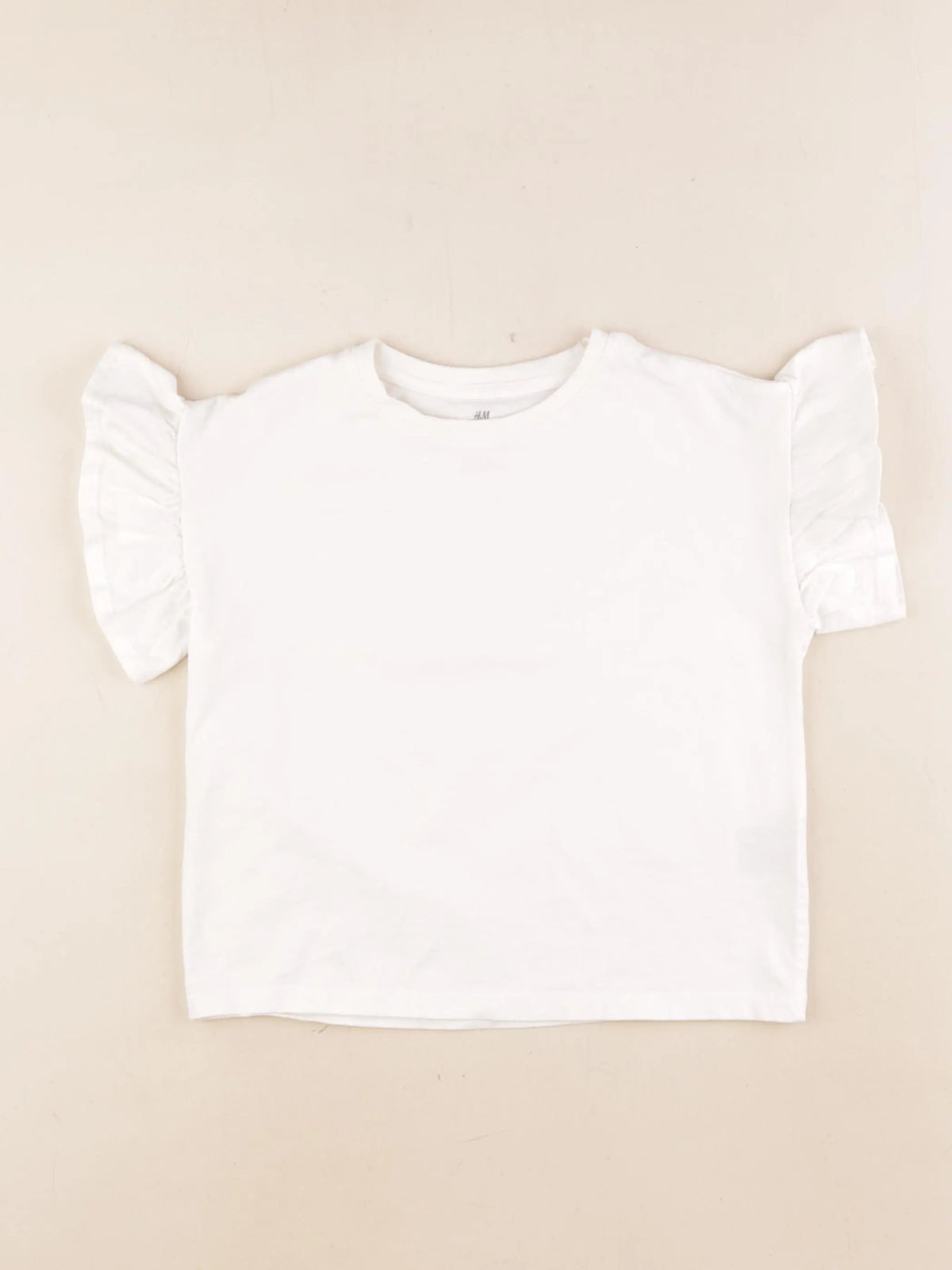 H&M - tee-shirt blanc - 4/6 ans
