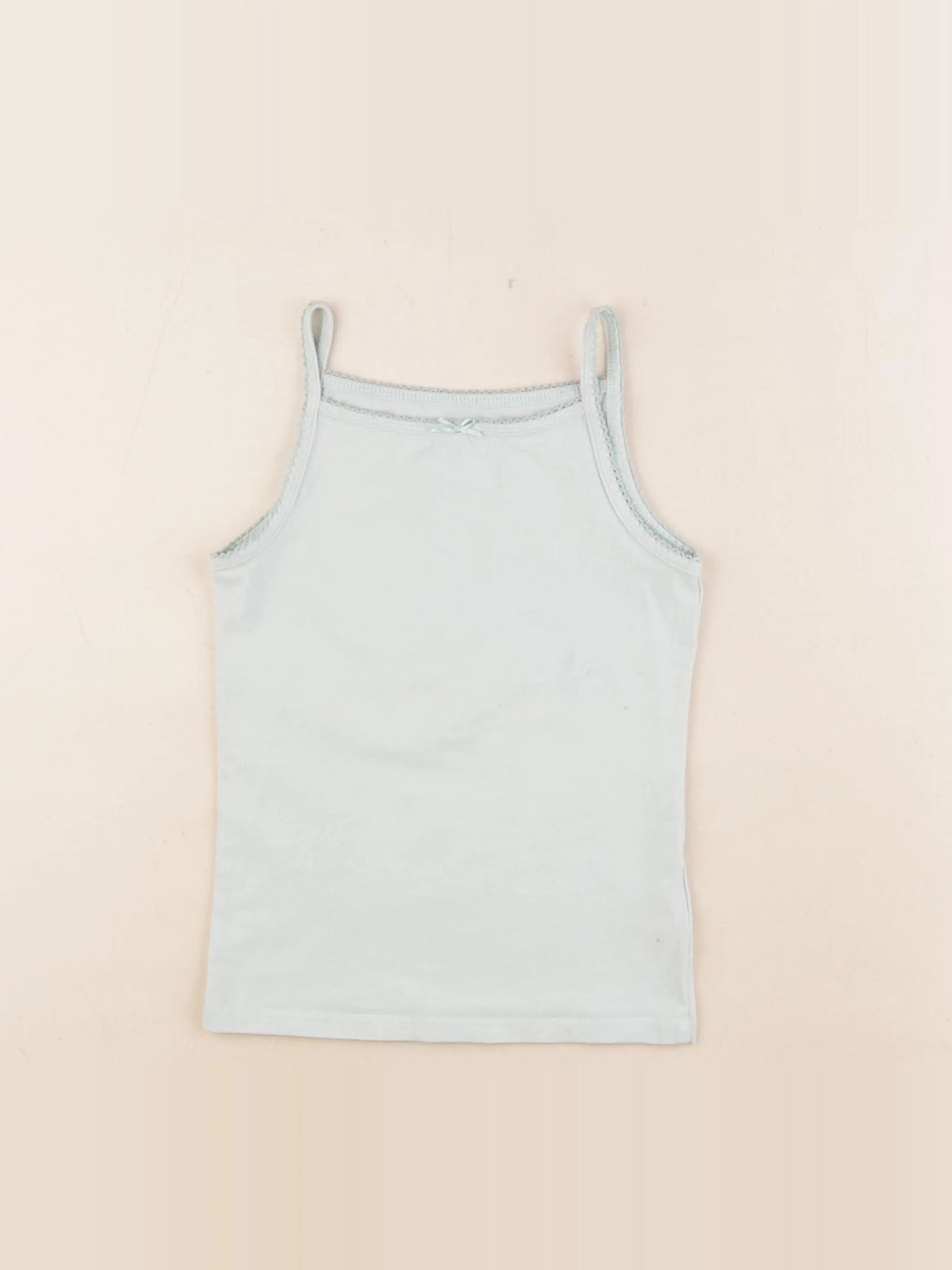H&M - débardeur vert - 4/6 ans