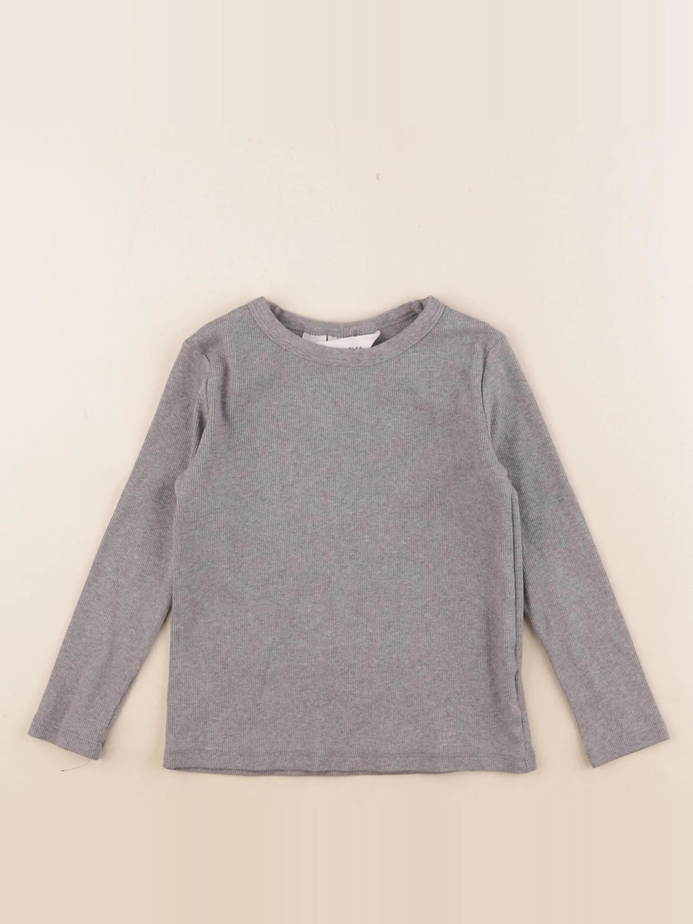 H&M - tee-shirt gris - 4/6 ans