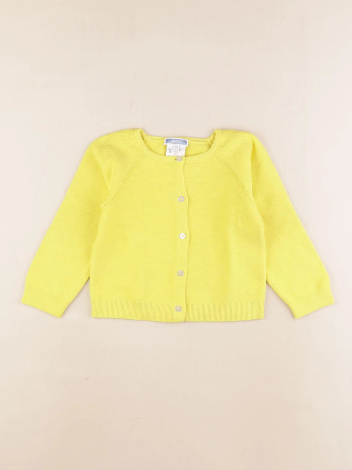 Jacadi - gilet jaune - 36 mois