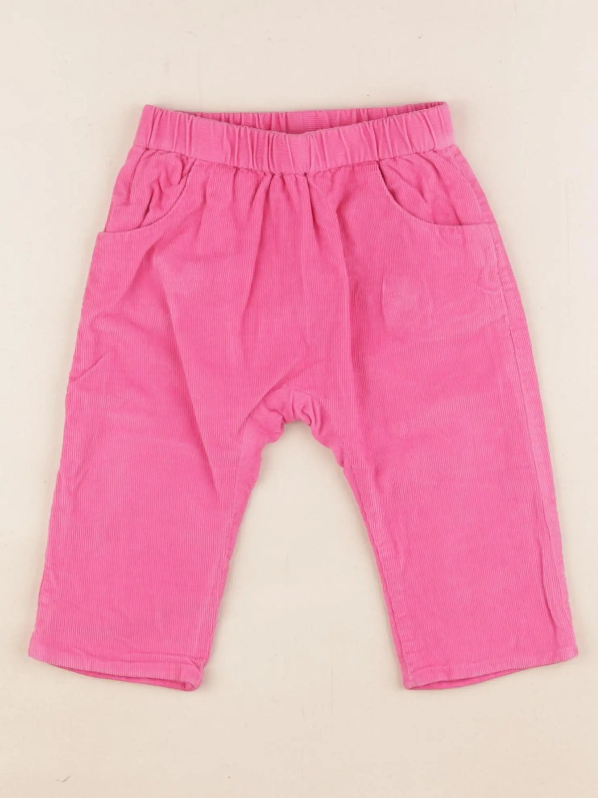 Jacadi - pantalon rose - 12 mois