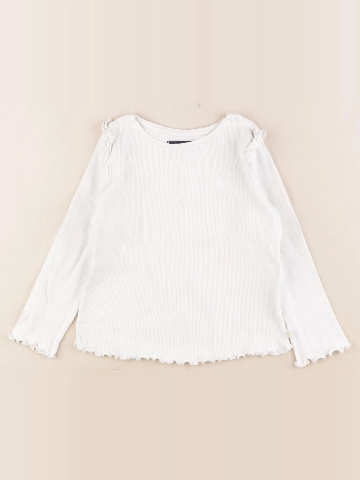 Okaidi - tee-shirt blanc - 4 ans