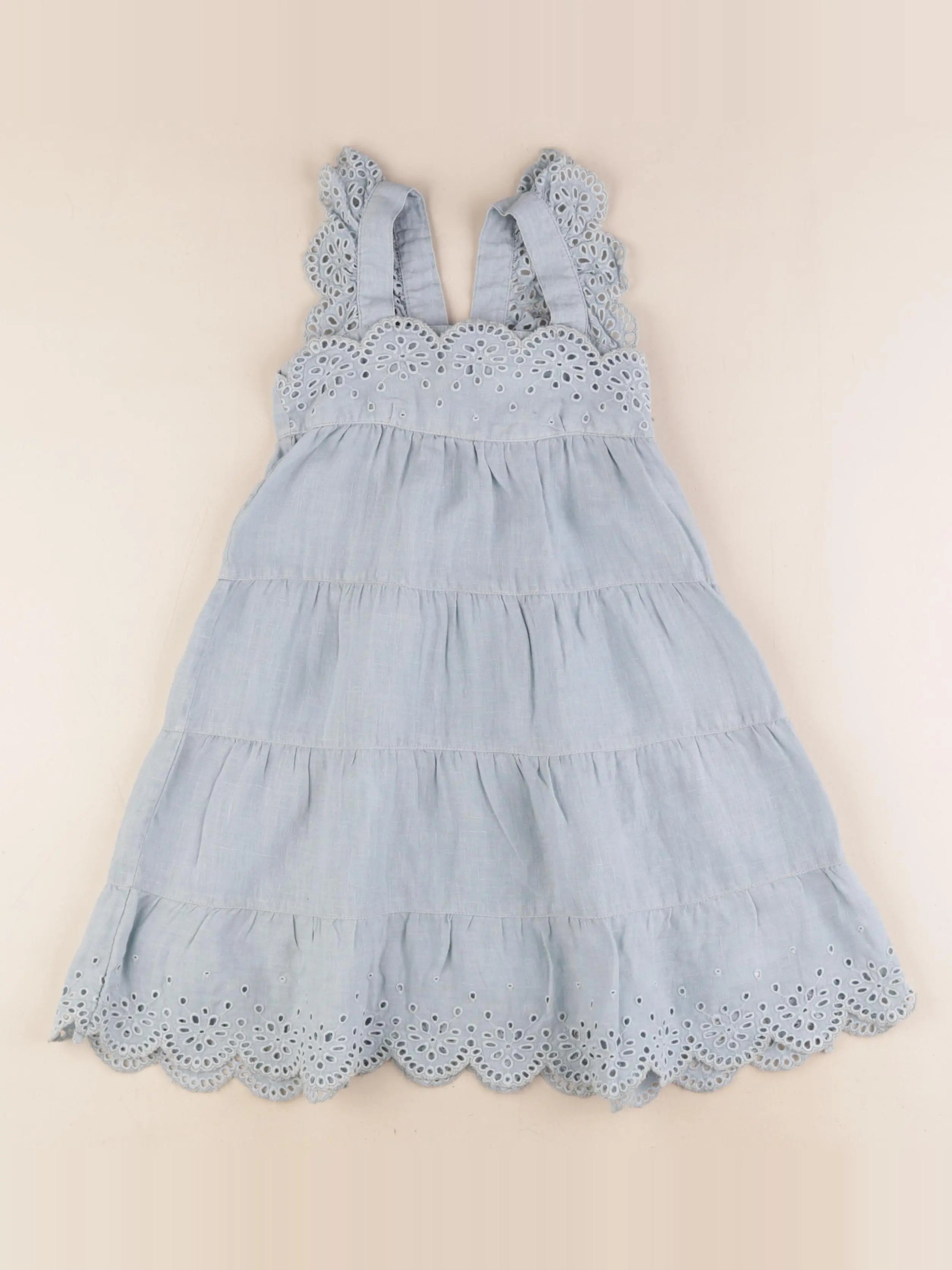 Tartine & Chocolat - robe bleu - 3 ans