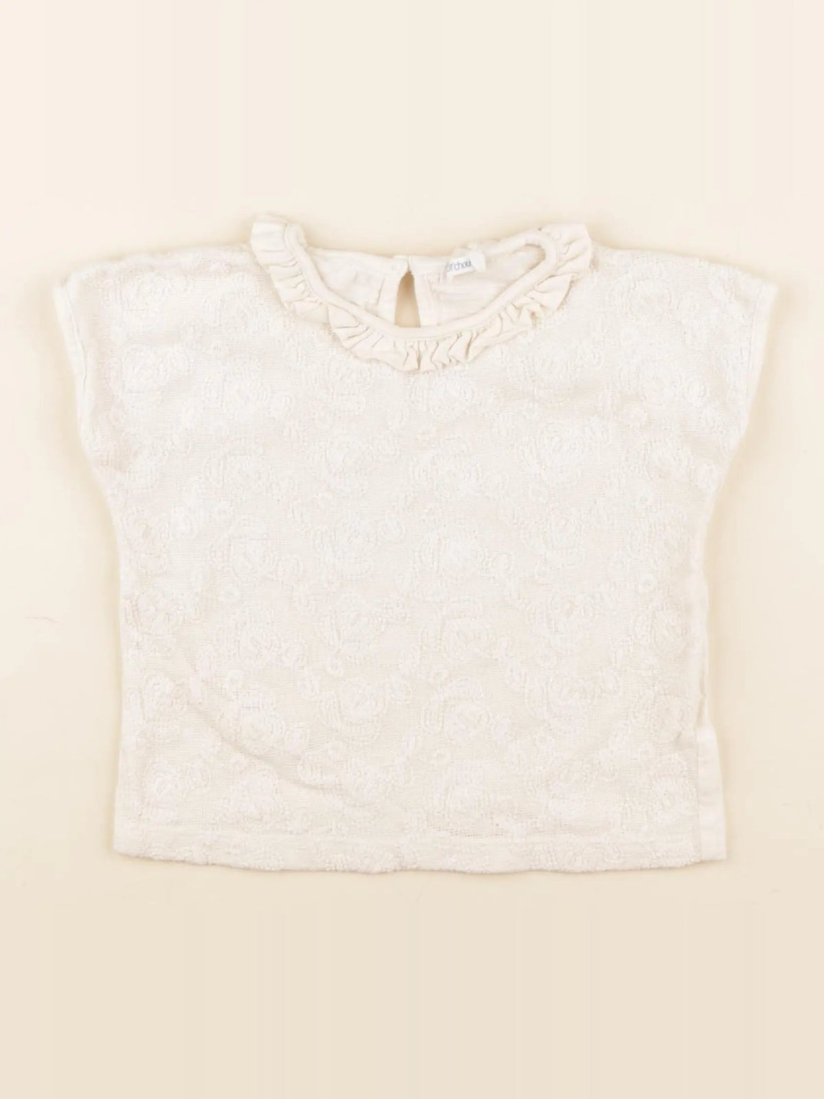 Boutchou - tee-shirt beige - 24 mois