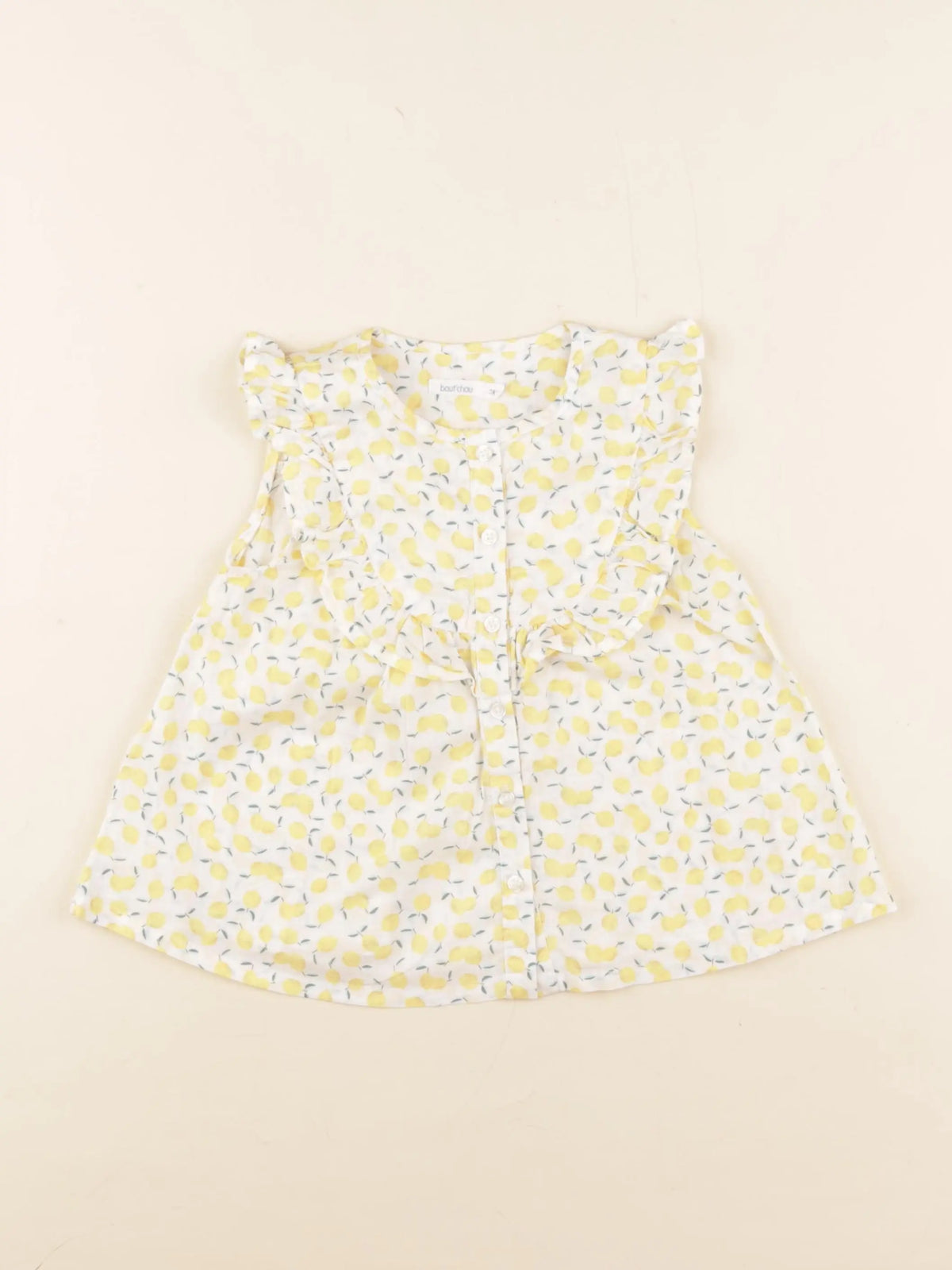 Boutchou - blouse jaune - 24 mois