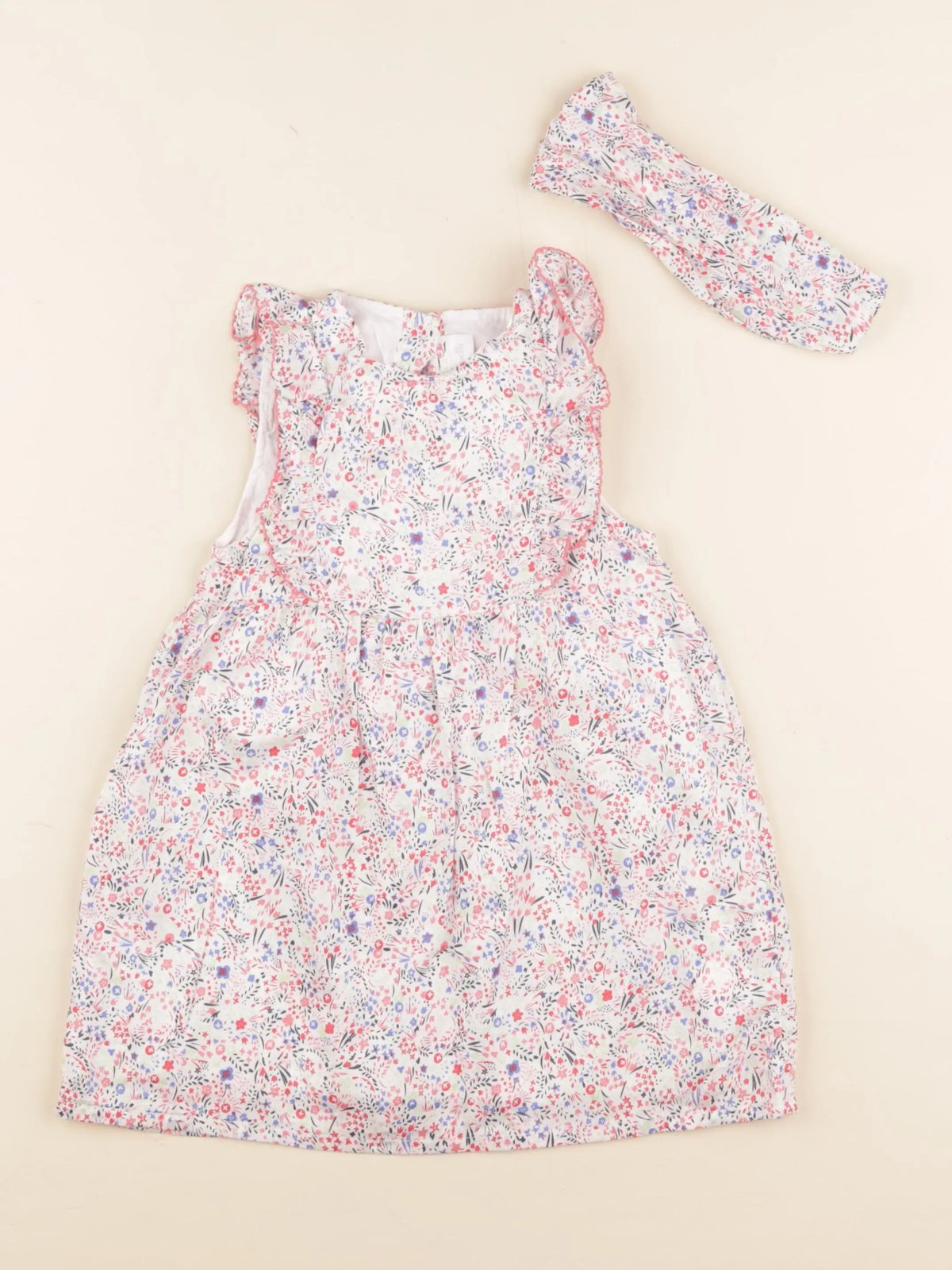 Cadet Rousselle - robe multicolore - 24 mois