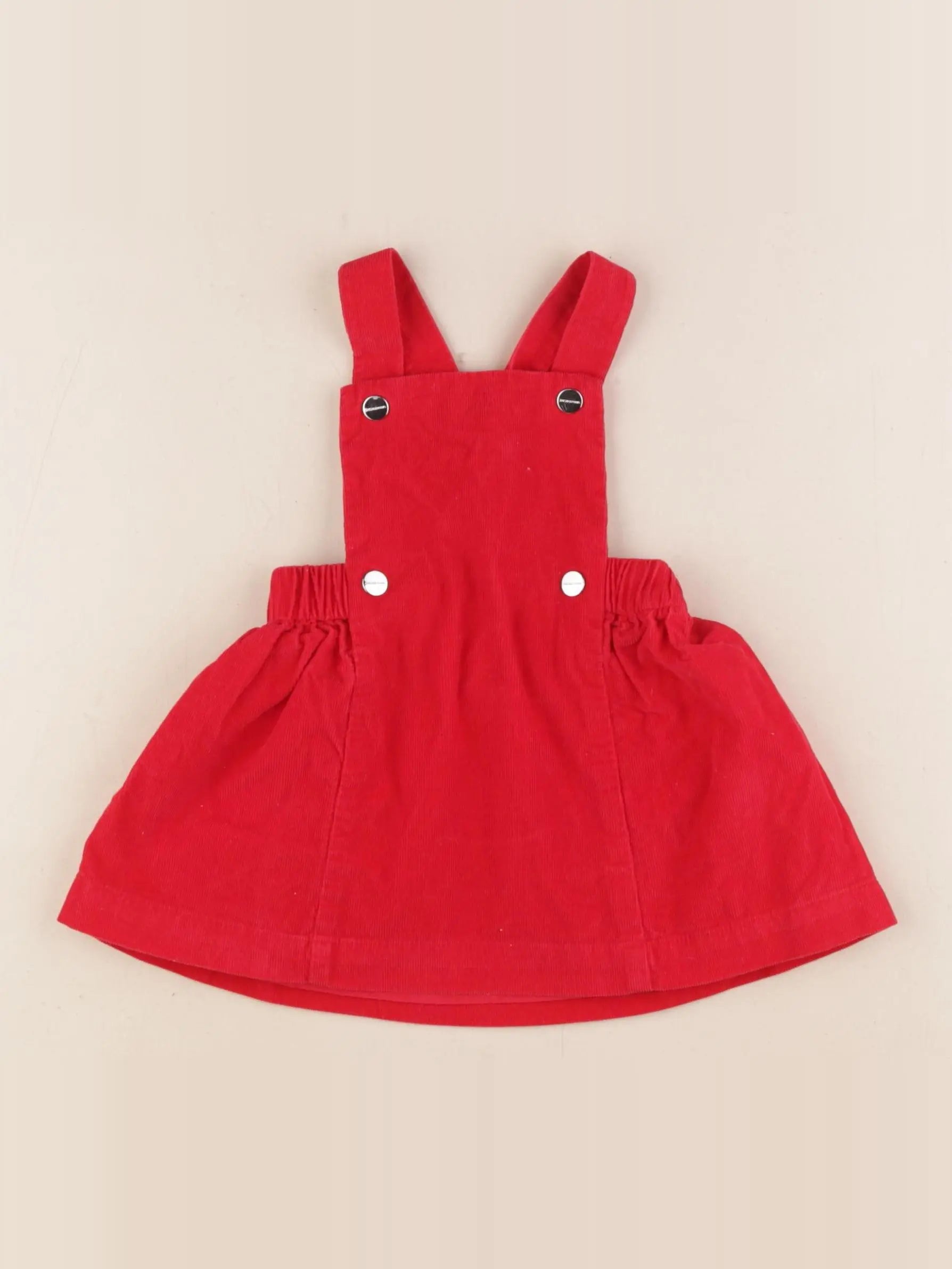 Jacadi - robe rouge - 12 mois