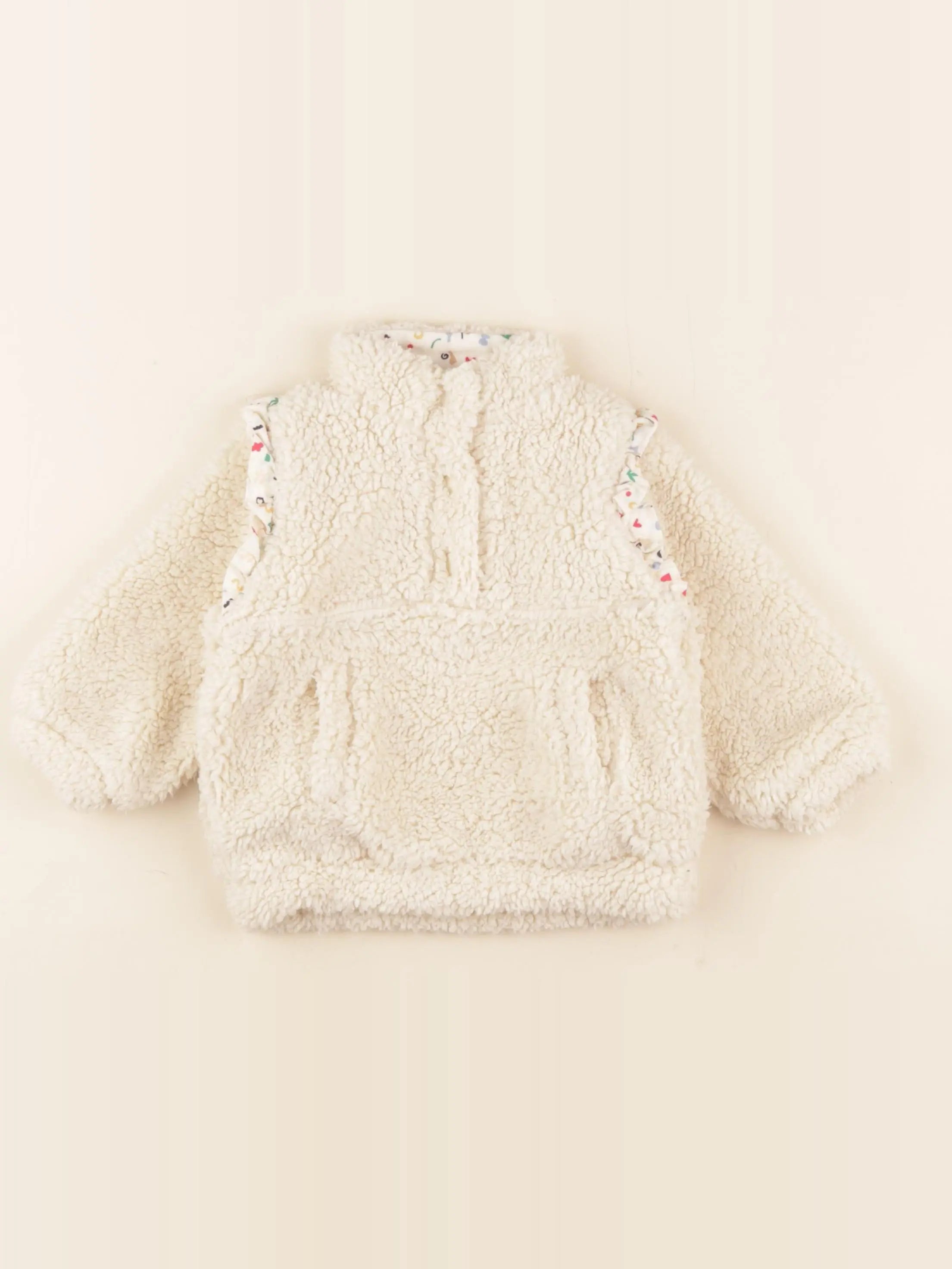 Tape à l'oeil - sweat beige - 12 mois