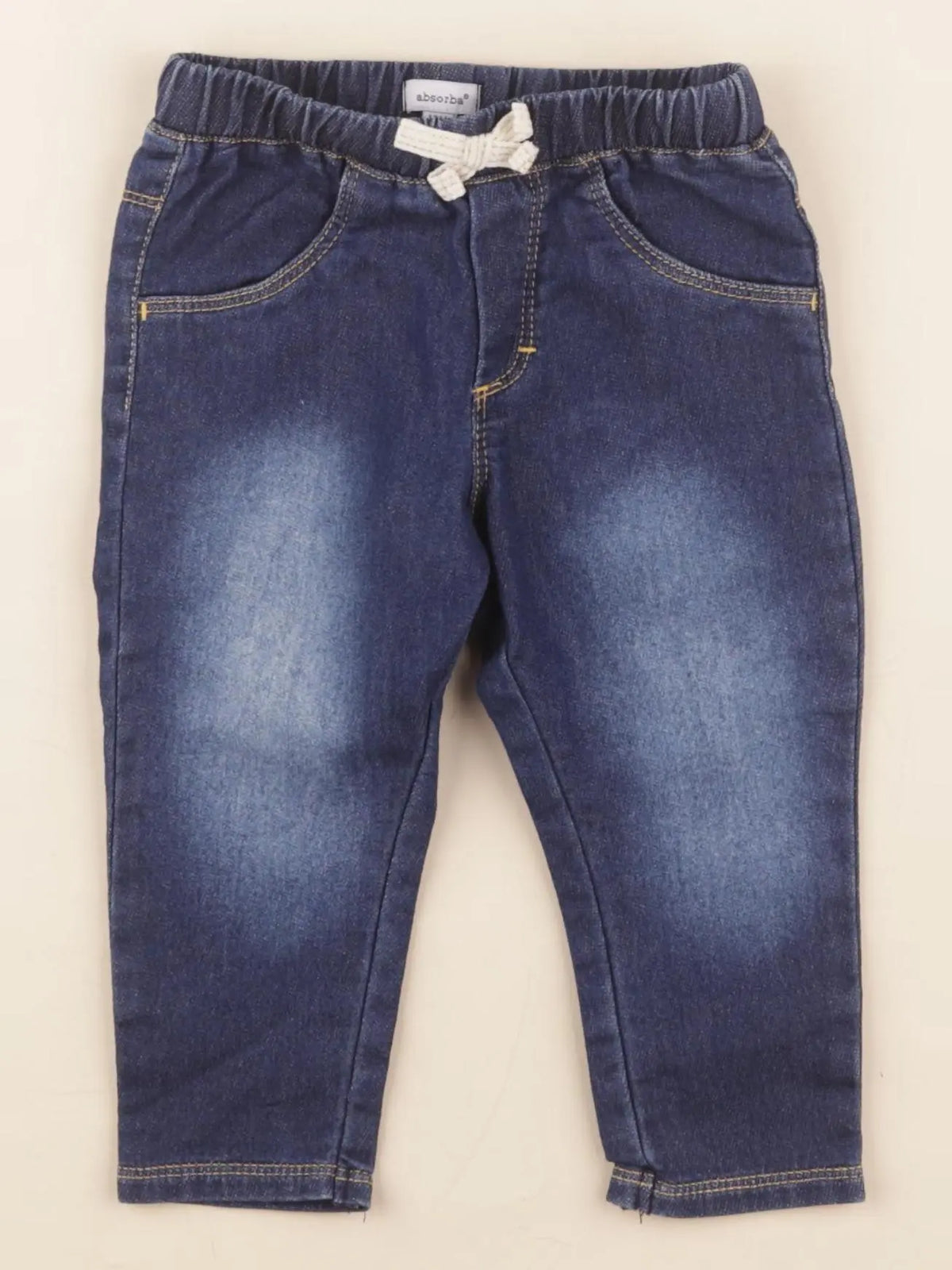 Absorba - jegging bleu - 12 mois