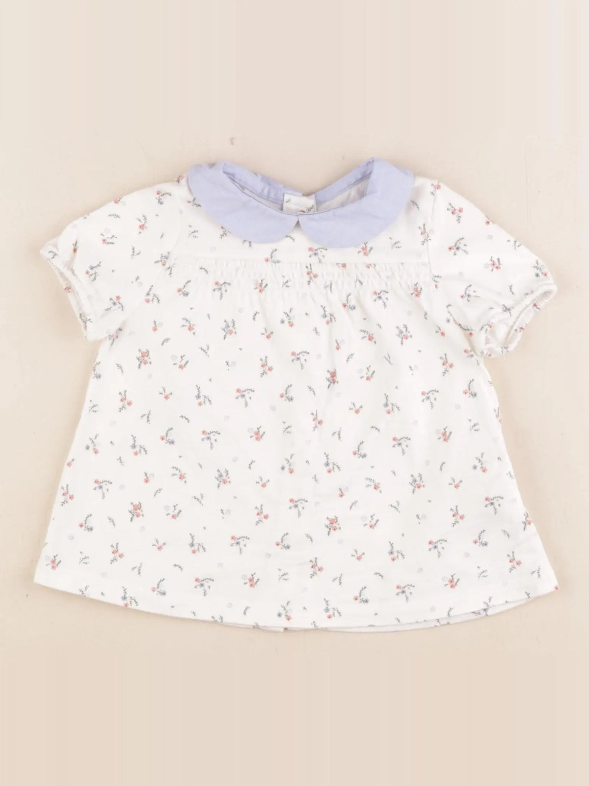 Cyrillus - tee-shirt multicolore - 12 mois