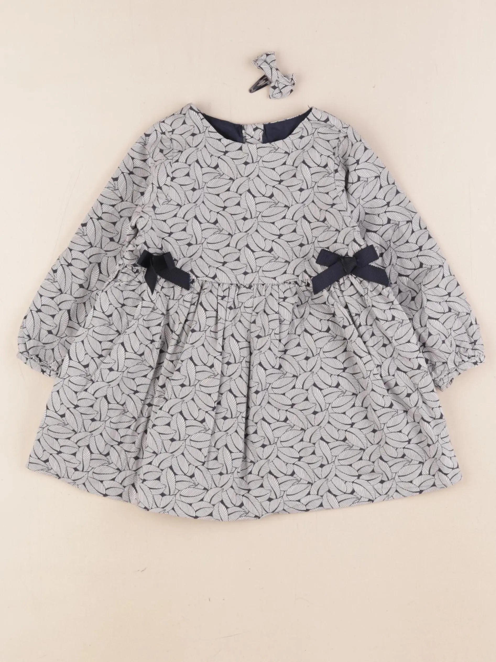 Jacadi - robe gris - 12 mois