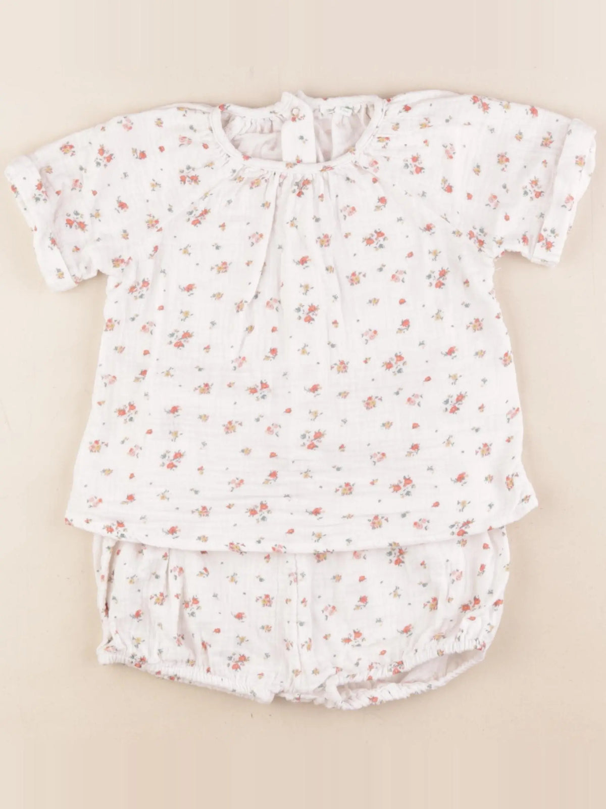 Vertbaudet - ensemble blanc - 3 ans
