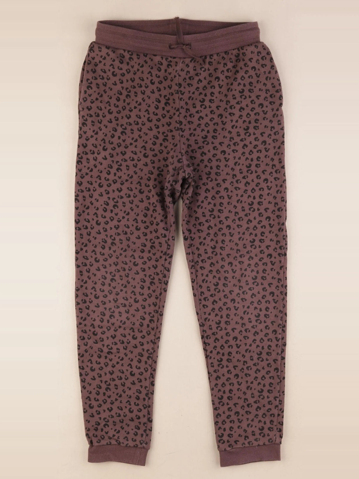 H&M - jogging marron - 8/9 ans
