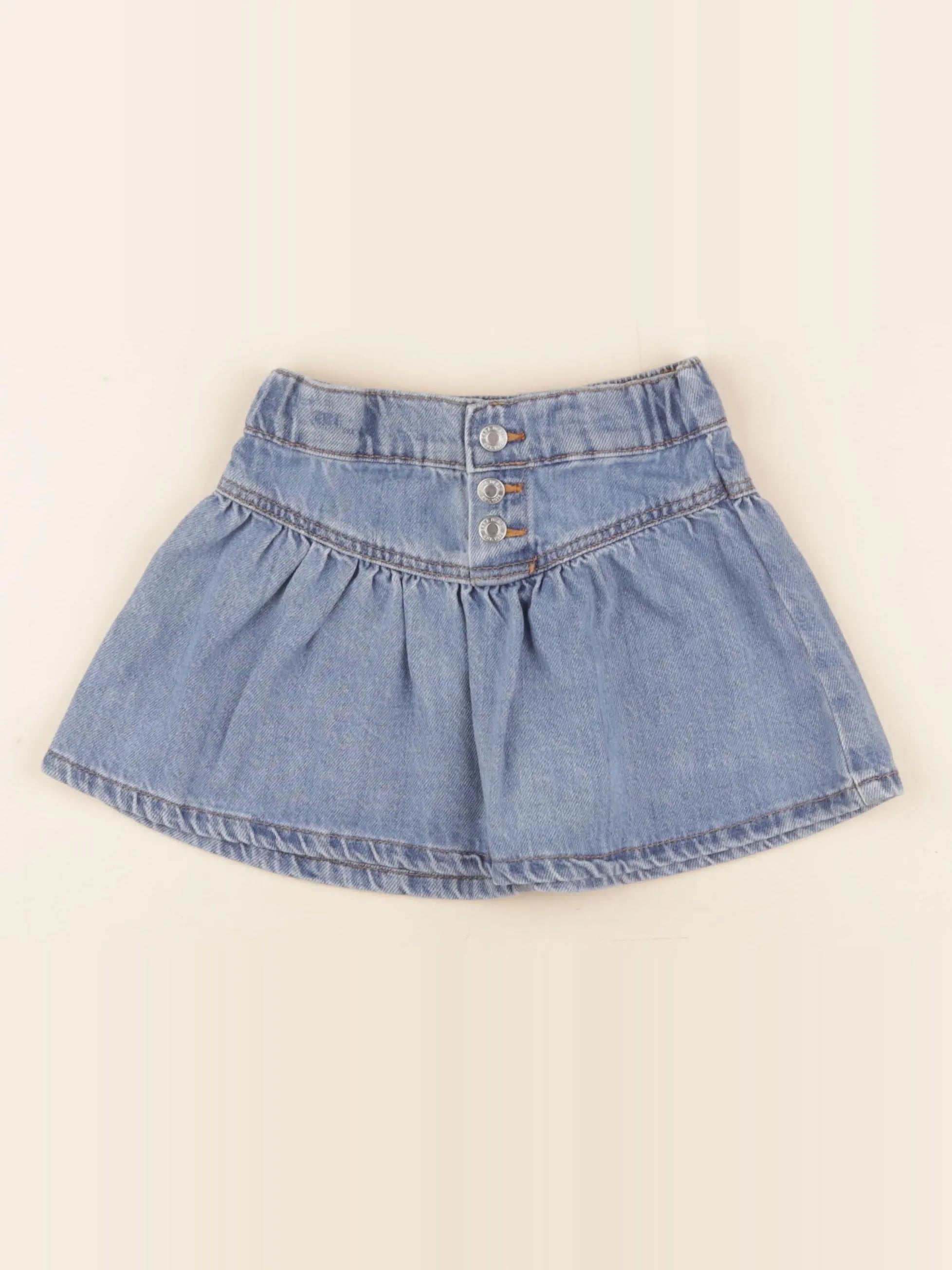 Zara - jupe bleu - 4 ans
