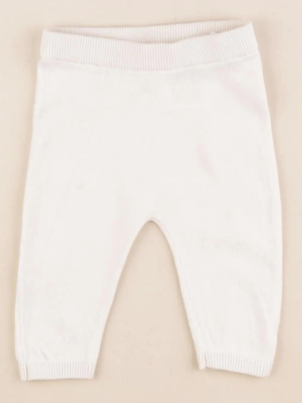 H&M - legging beige - 2/4 mois
